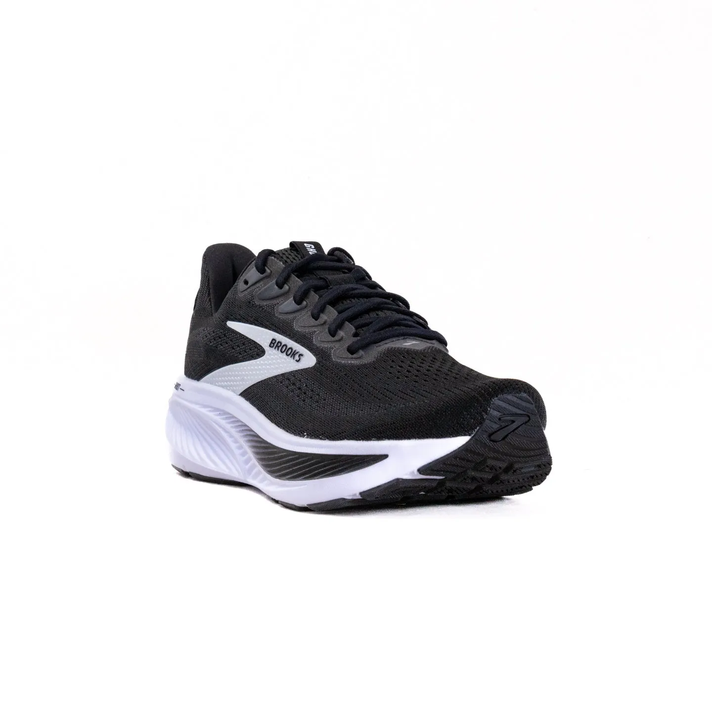 Brooks Ghost 17 (Mens) - Black/Grey/White motion tech