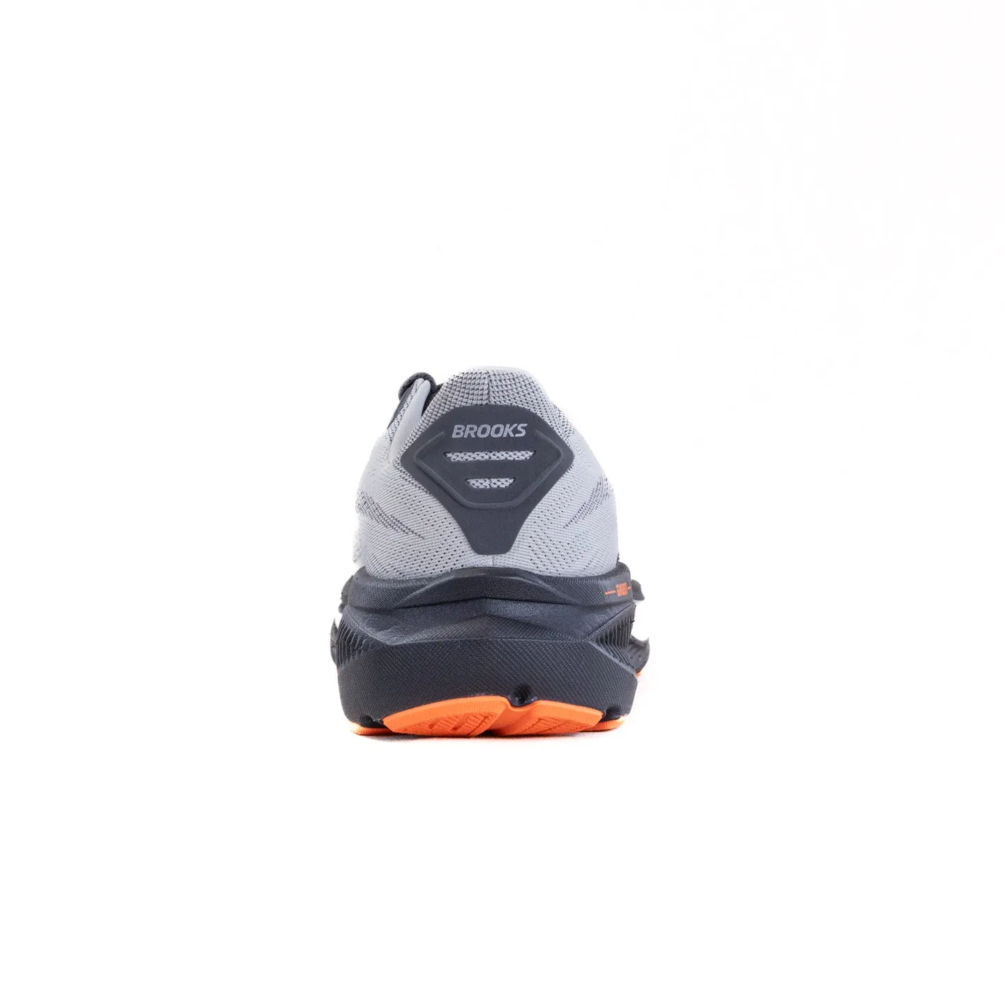 Brooks Ghost 17 (Mens) - Oyster Mushroom/Orange/Ebony pace rhythm