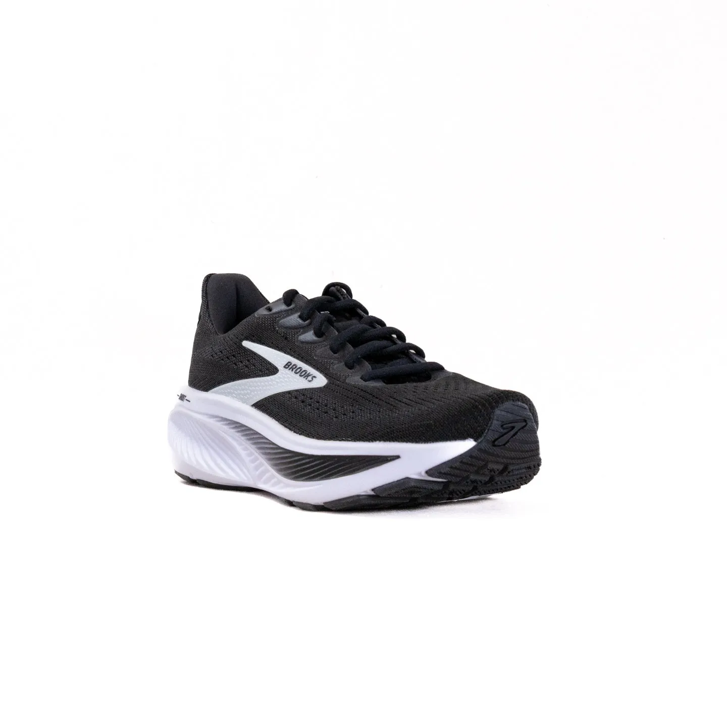 Brooks Ghost 17 (Womens) - Black/Grey/White ride spark