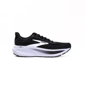 Brooks Ghost 17 (Womens) - Black/Grey/White cushion tech Brooks Ghost 17 (Womens) - Black/Grey/White heel vibe
