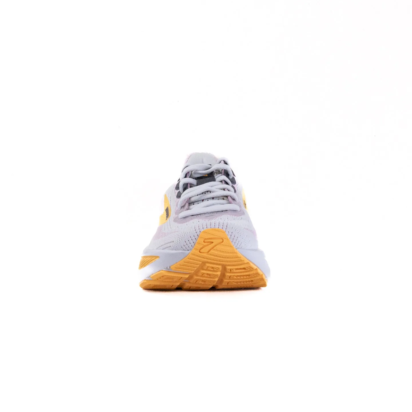 Brooks Ghost 17 (Womens) - Oyster/Apricot/Pink ride cushion