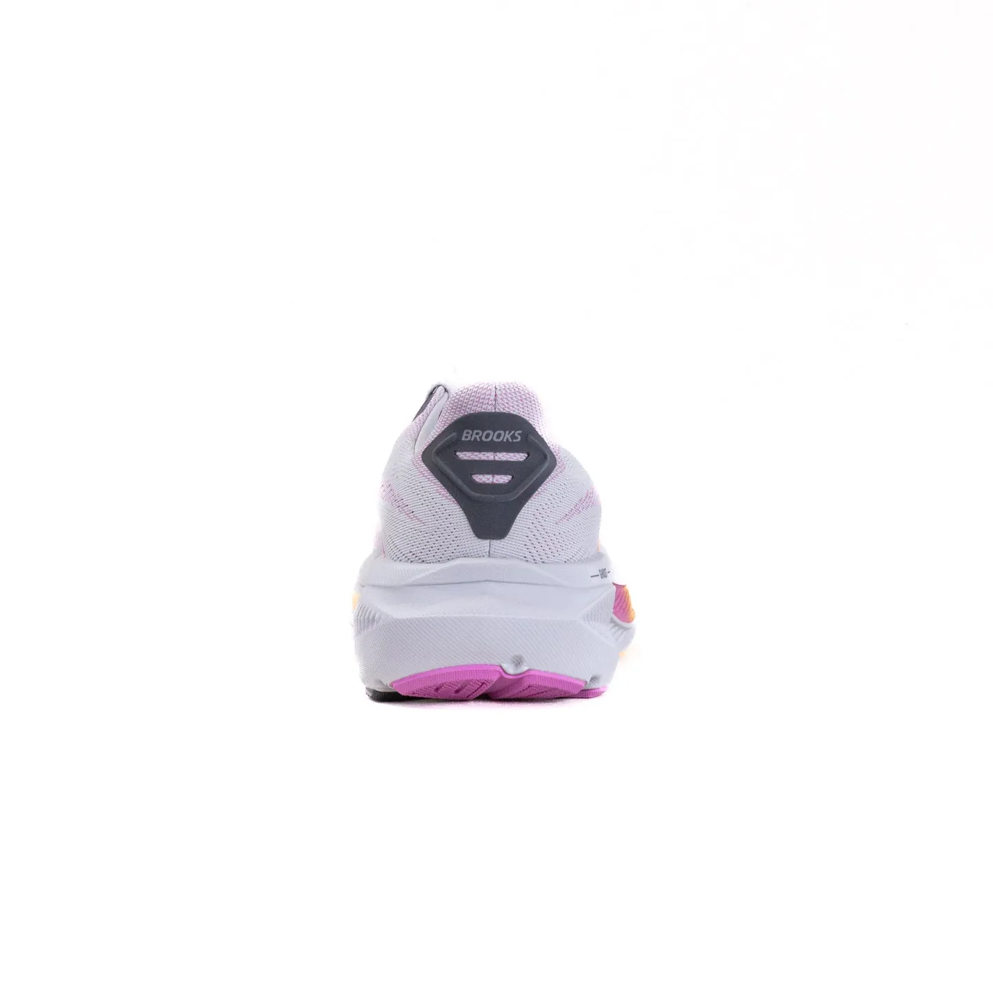 Brooks Ghost 17 (Womens) - Oyster/Apricot/Pink cushion tech