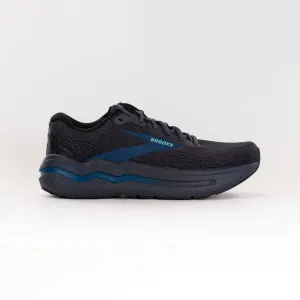 Brooks Ghost Max 2 (Men's) - Ebony/Cockatoo/Blue Sapphire power drive