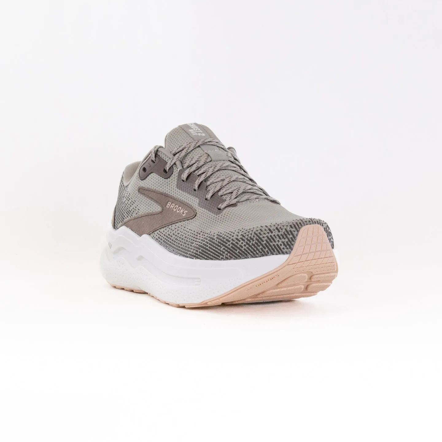 Brooks Ghost Max 2 (Men's) - London Fog/Falcon/Coconut heel comfort