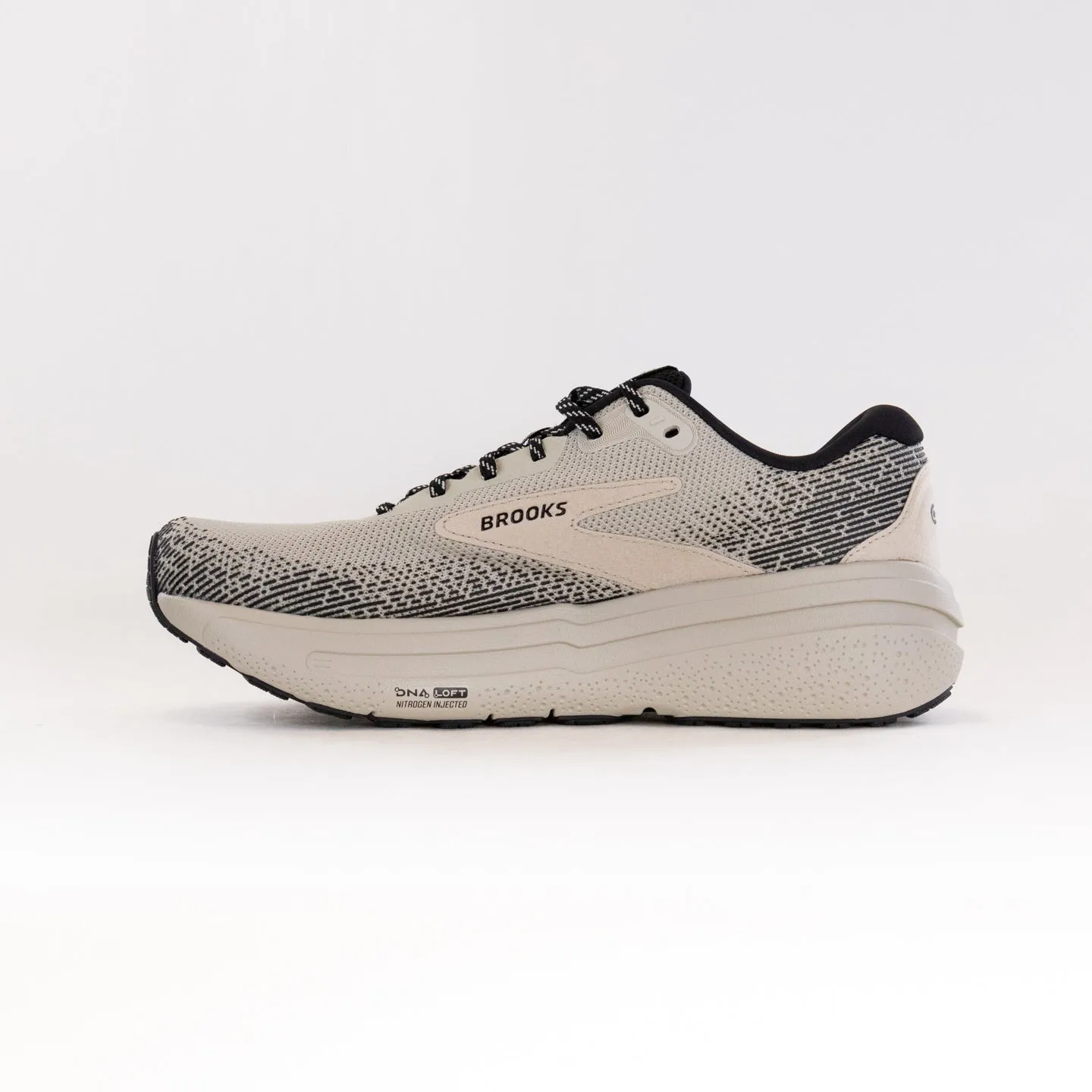 Brooks Ghost Max 2 (Men's) - Pelican/Pelican/Black cozy stride