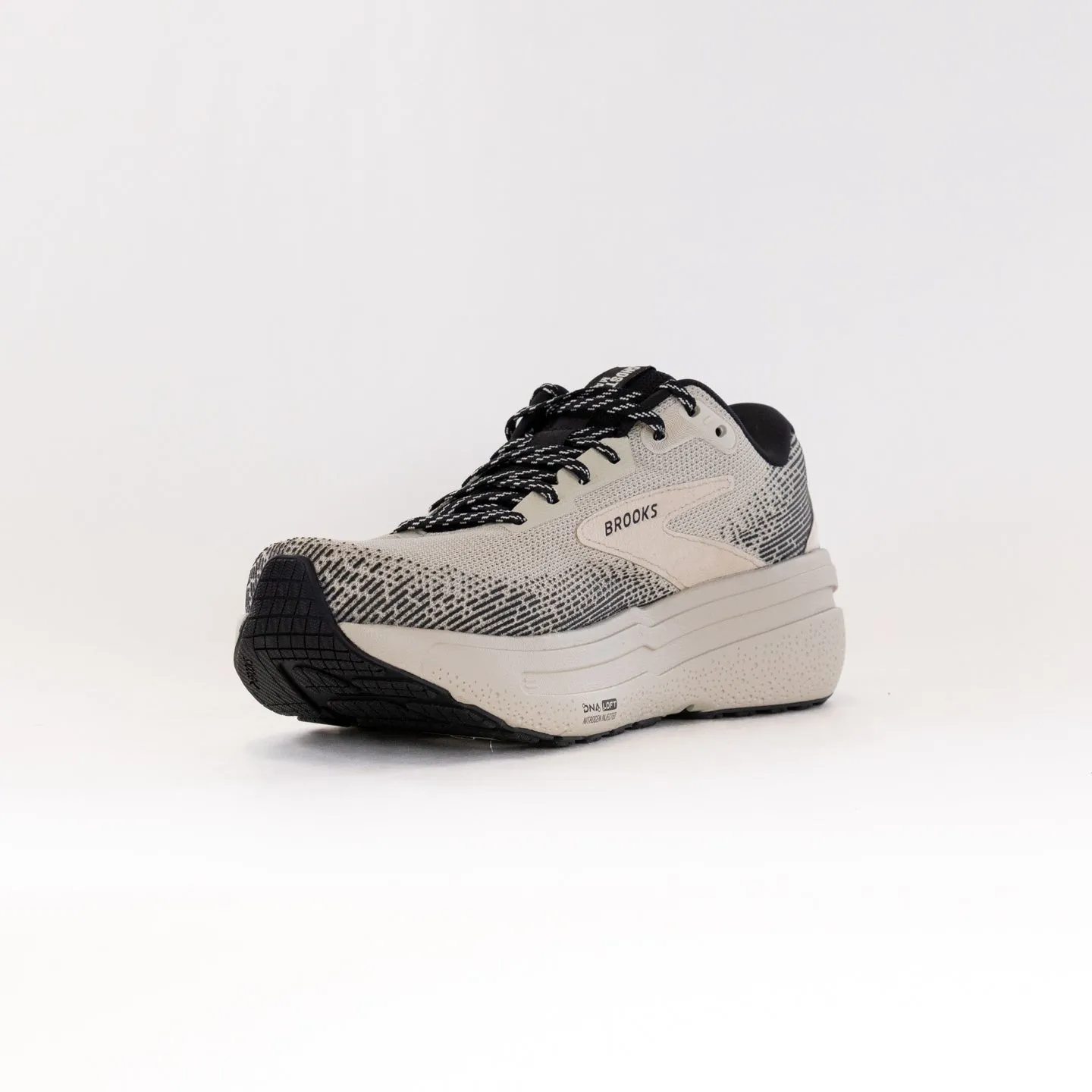 Brooks Ghost Max 2 (Men's) - Pelican/Pelican/Black motion tech