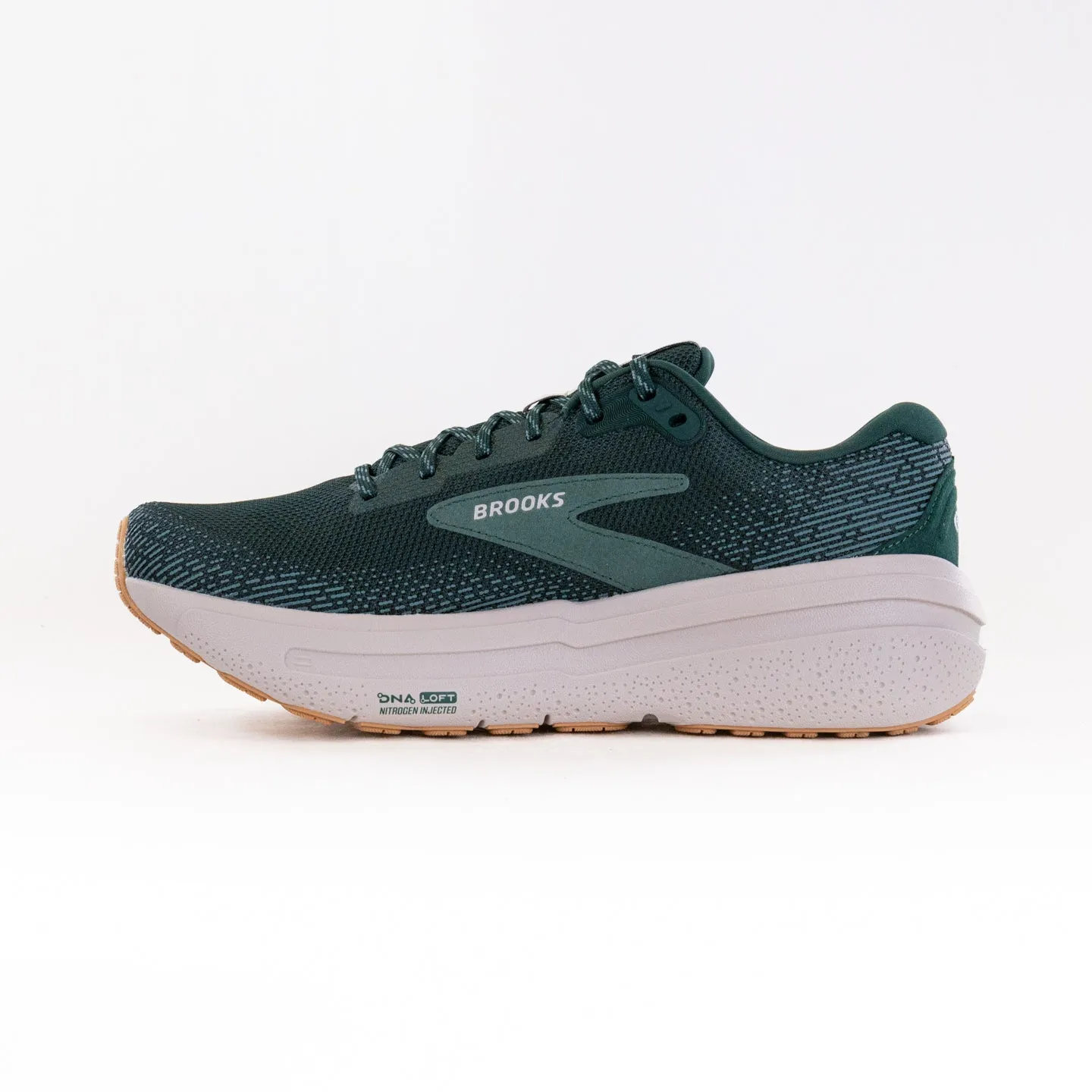 Brooks Ghost Max 2 (Men's) - Pine Grove/North Atlantic/Grey leg drive