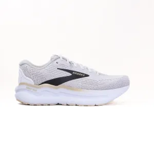 Brooks Ghost Max 2 (Men's) - White/Pelican/Oyster fit flex