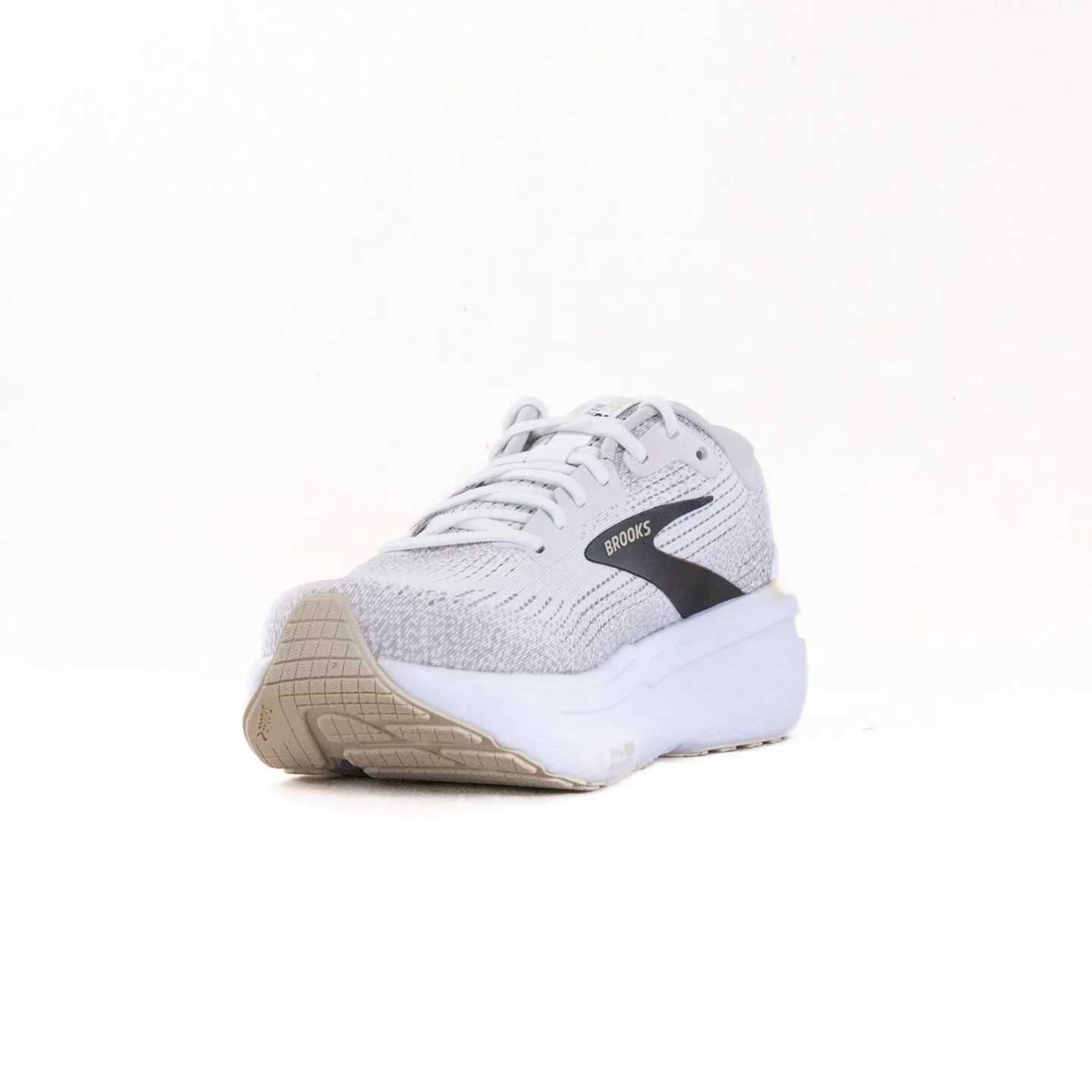 Brooks Ghost Max 2 (Men's) - White/Pelican/Oyster cloud force