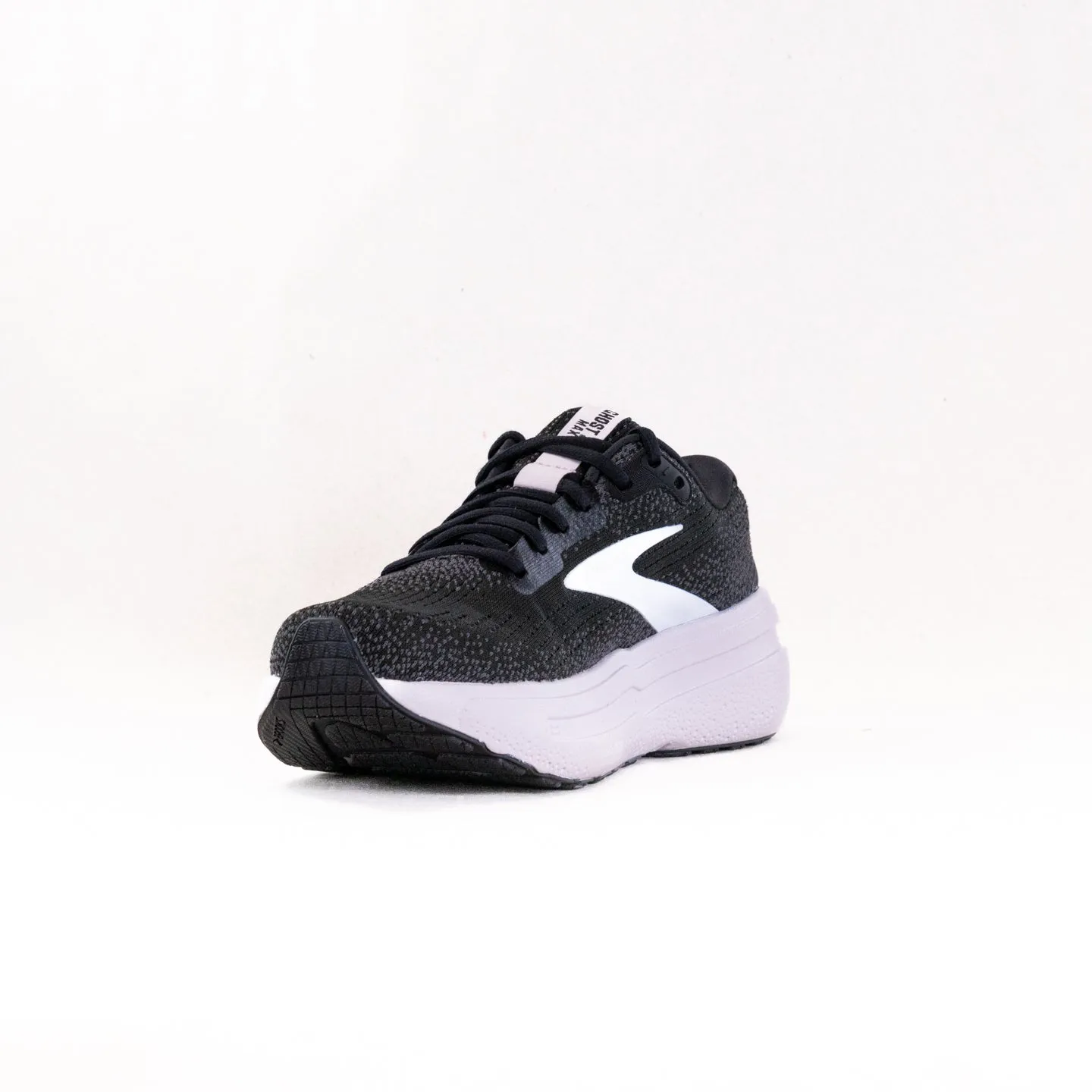 Brooks Ghost Max 2 (Women's) - Black/White/Orchid Ice light cloud
