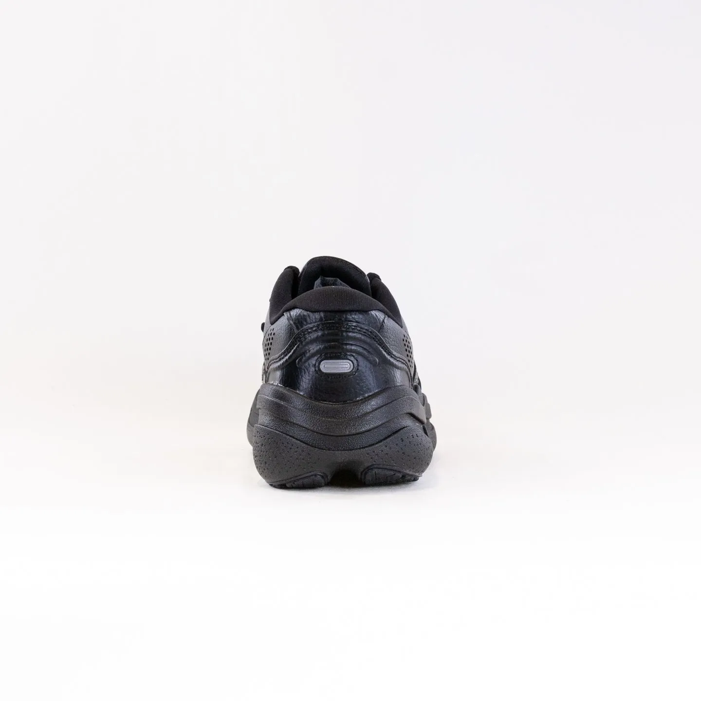Brooks Ghost Max Leather (Women's) - Black/Black foot joy