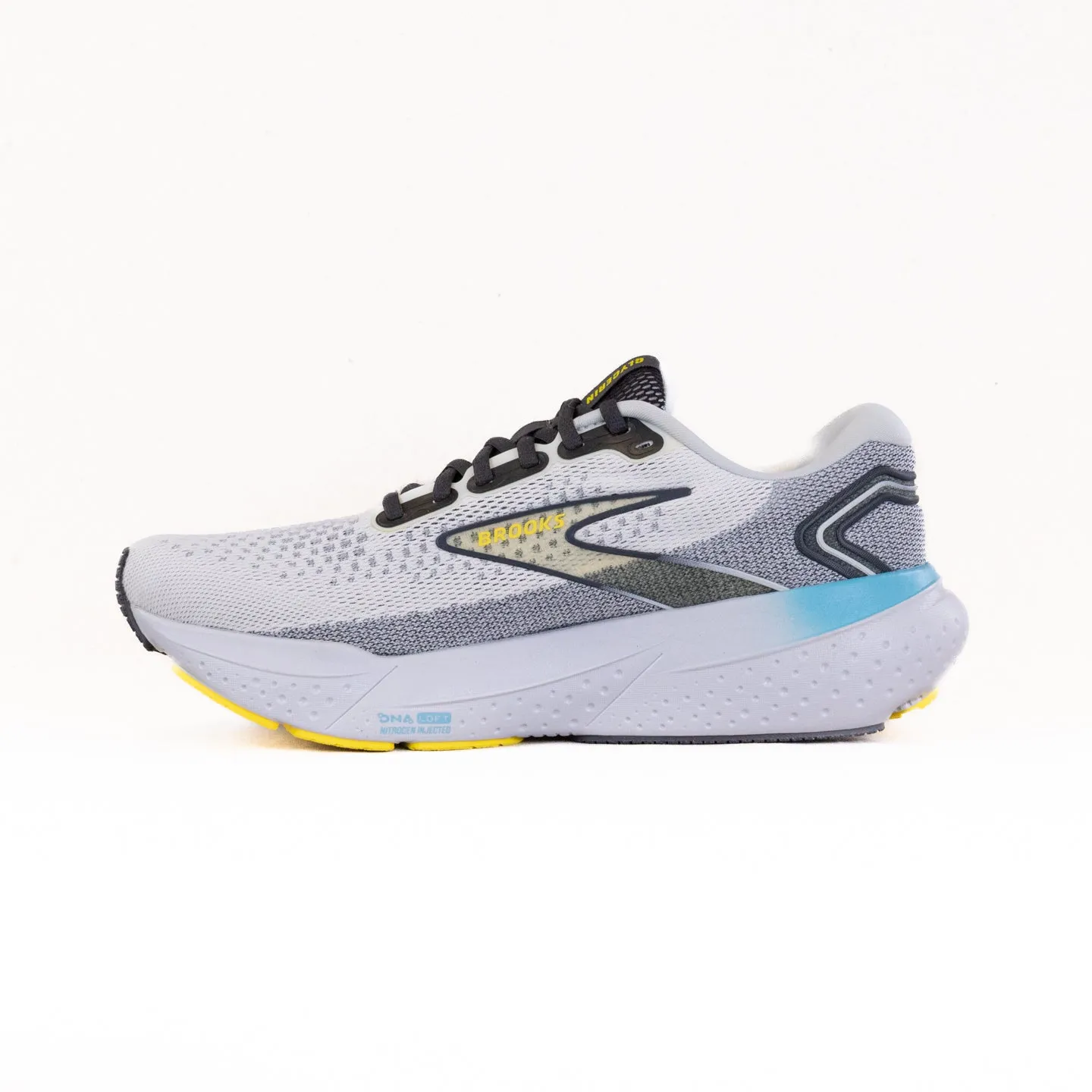 Brooks Glycerin 21 (Mens) - Coconut/Forged Iron/ Yellow endure path