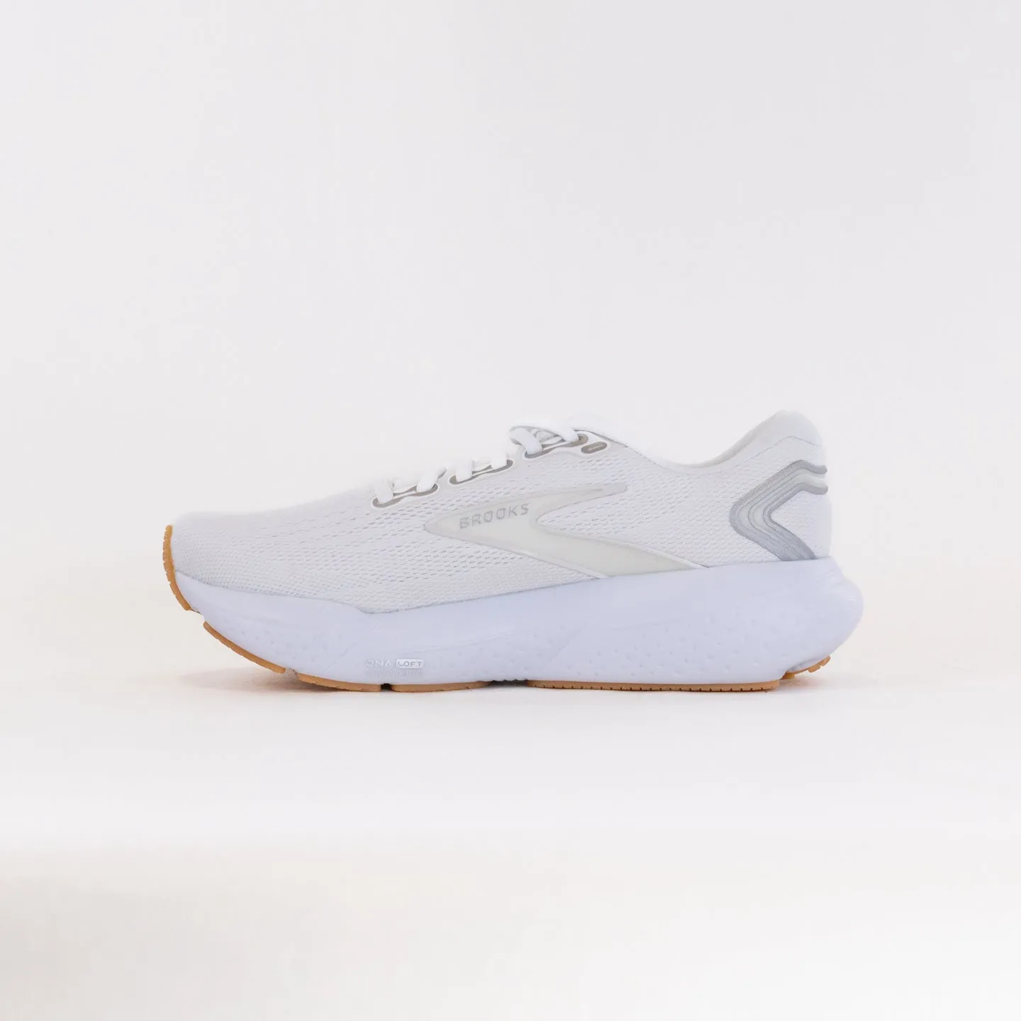 Brooks Glycerin 21 (Women's) - White/Silver/Biscuit morning energy