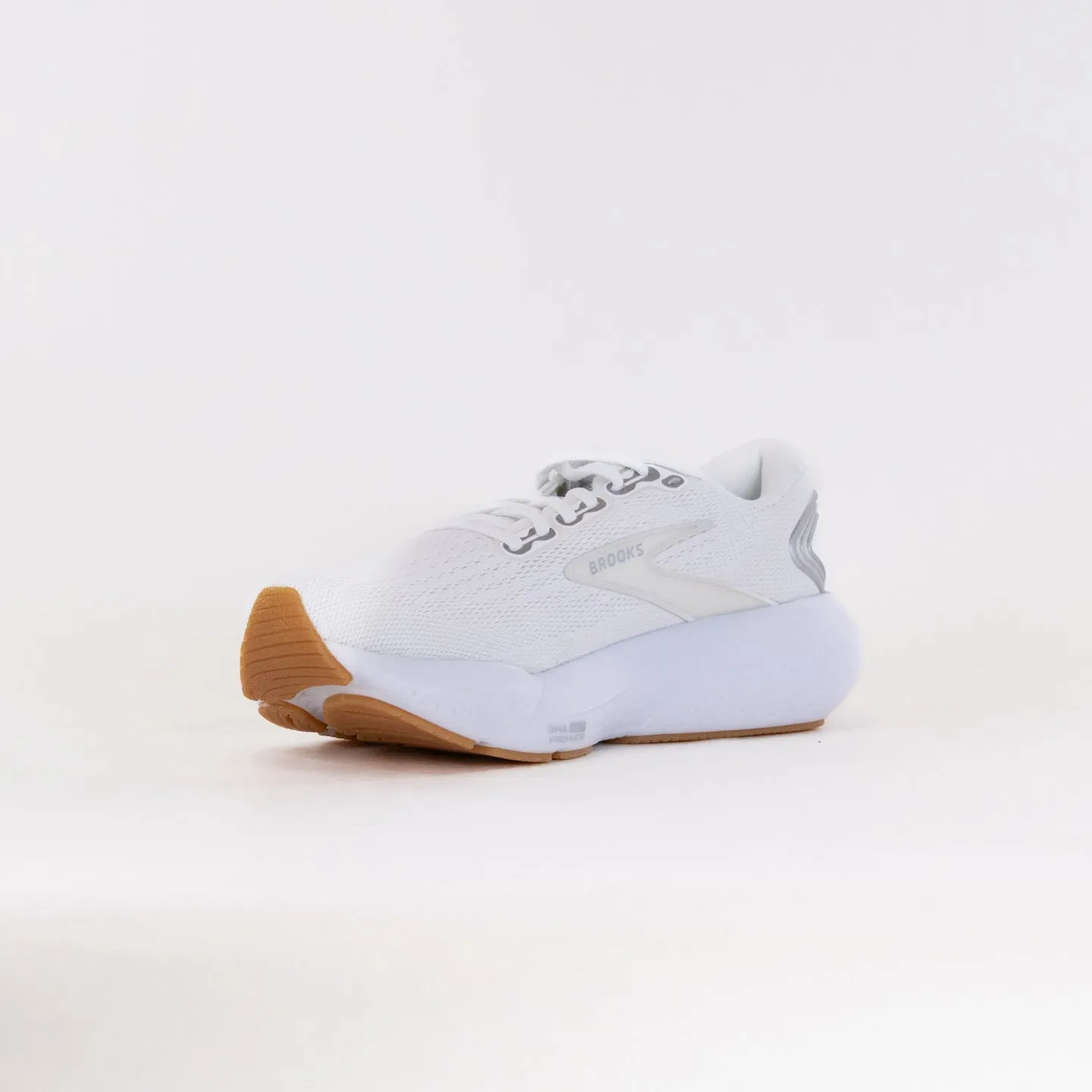 Brooks Glycerin 21 (Women's) - White/Silver/Biscuit energy zone