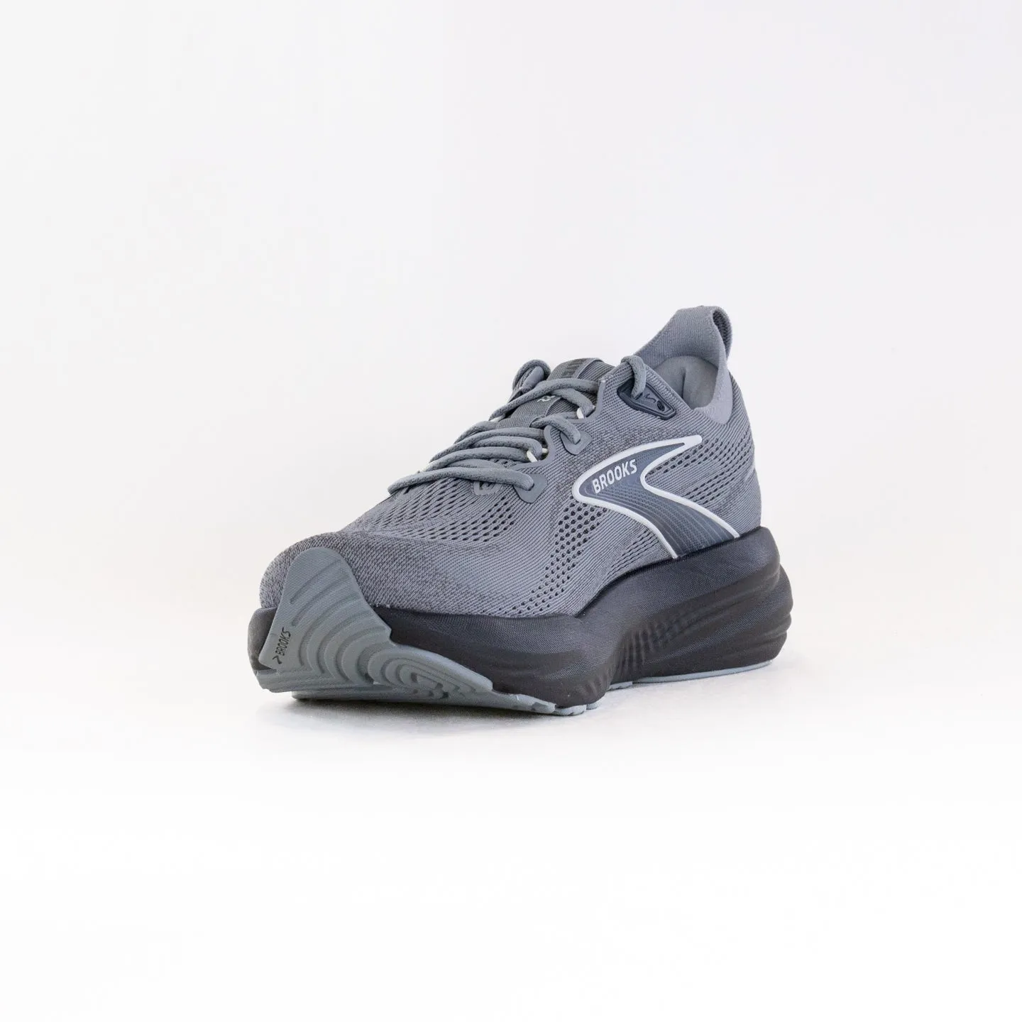 Brooks Glycerin 22 (Mens) - Primer Grey/Ebony/Blue Wash pace rhythm