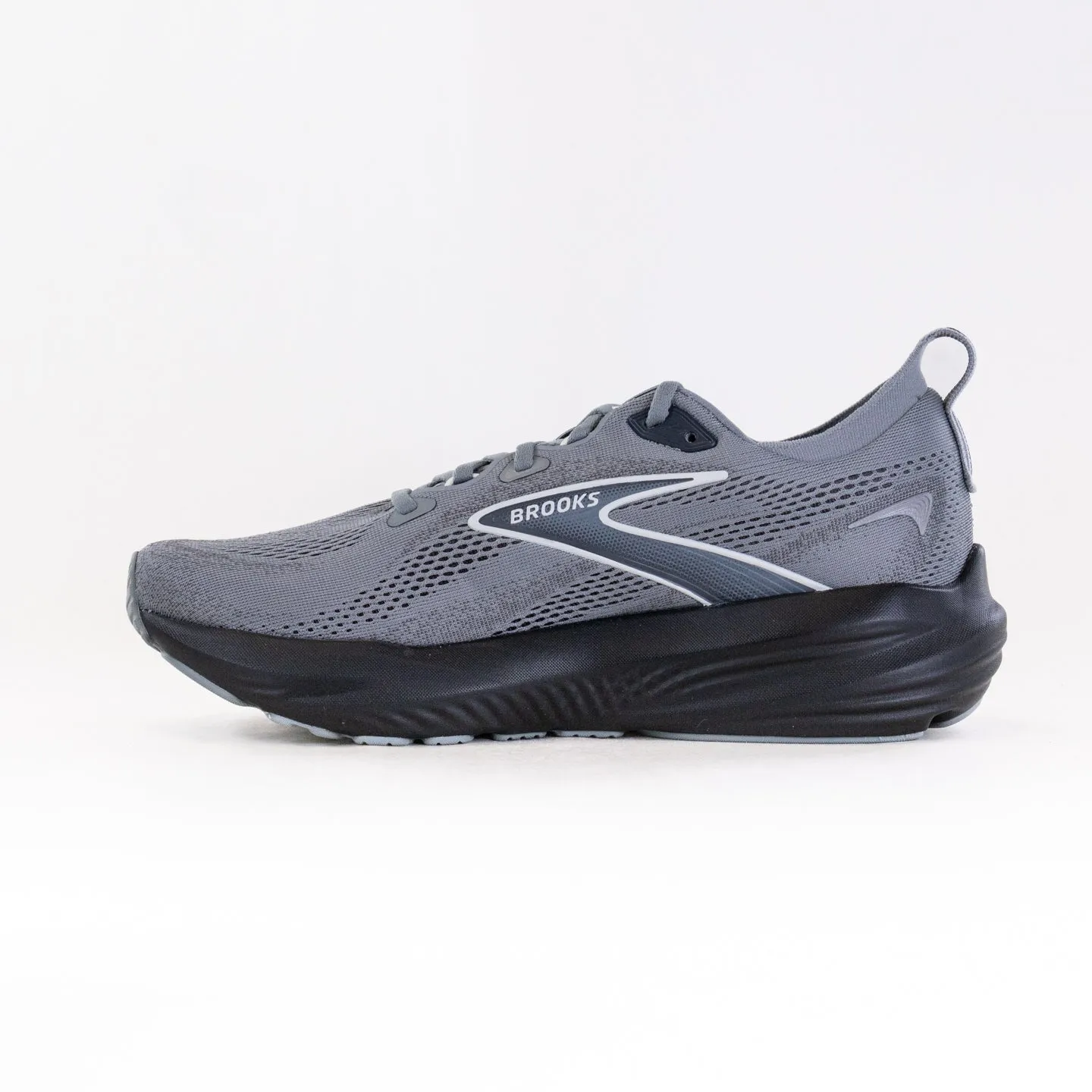 Brooks Glycerin 22 (Mens) - Primer Grey/Ebony/Blue Wash fit harmony
