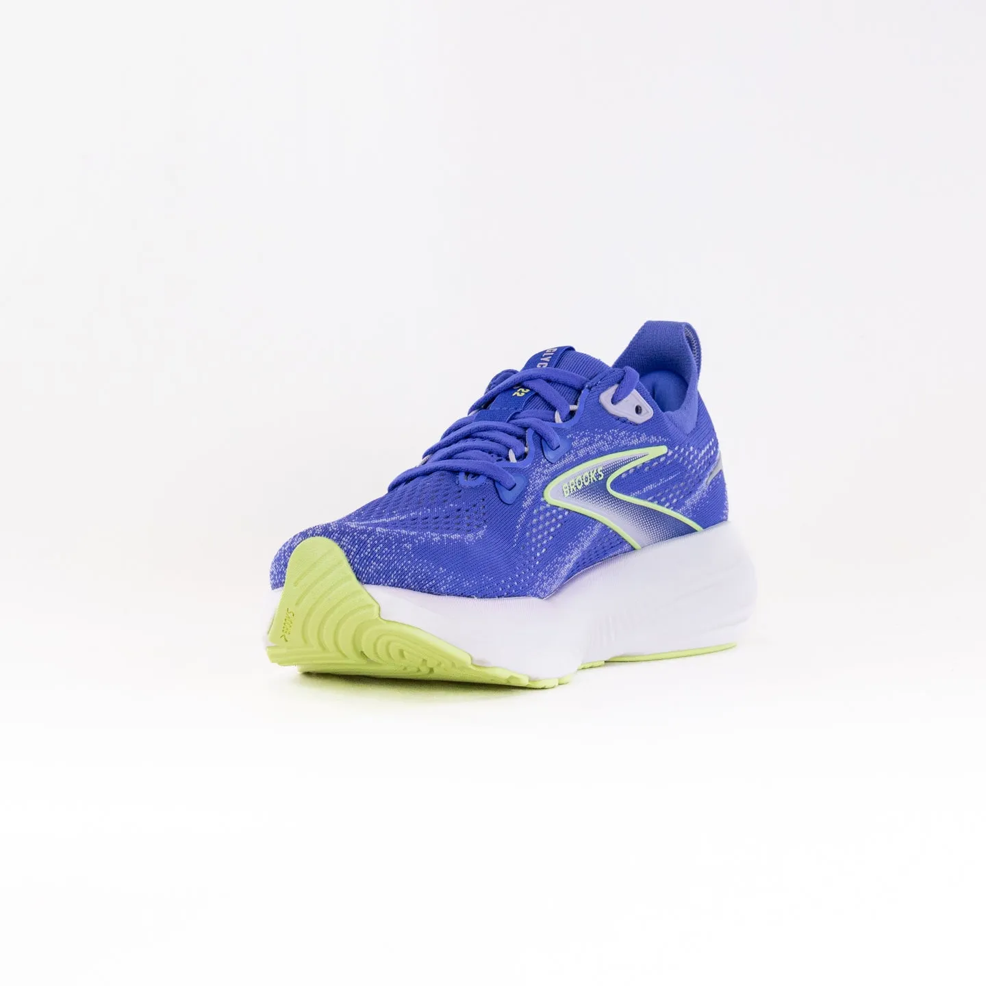 Brooks Glycerin 22 (Women's) - Amparo Blue/Hyper Iris/Yellow ankle support
