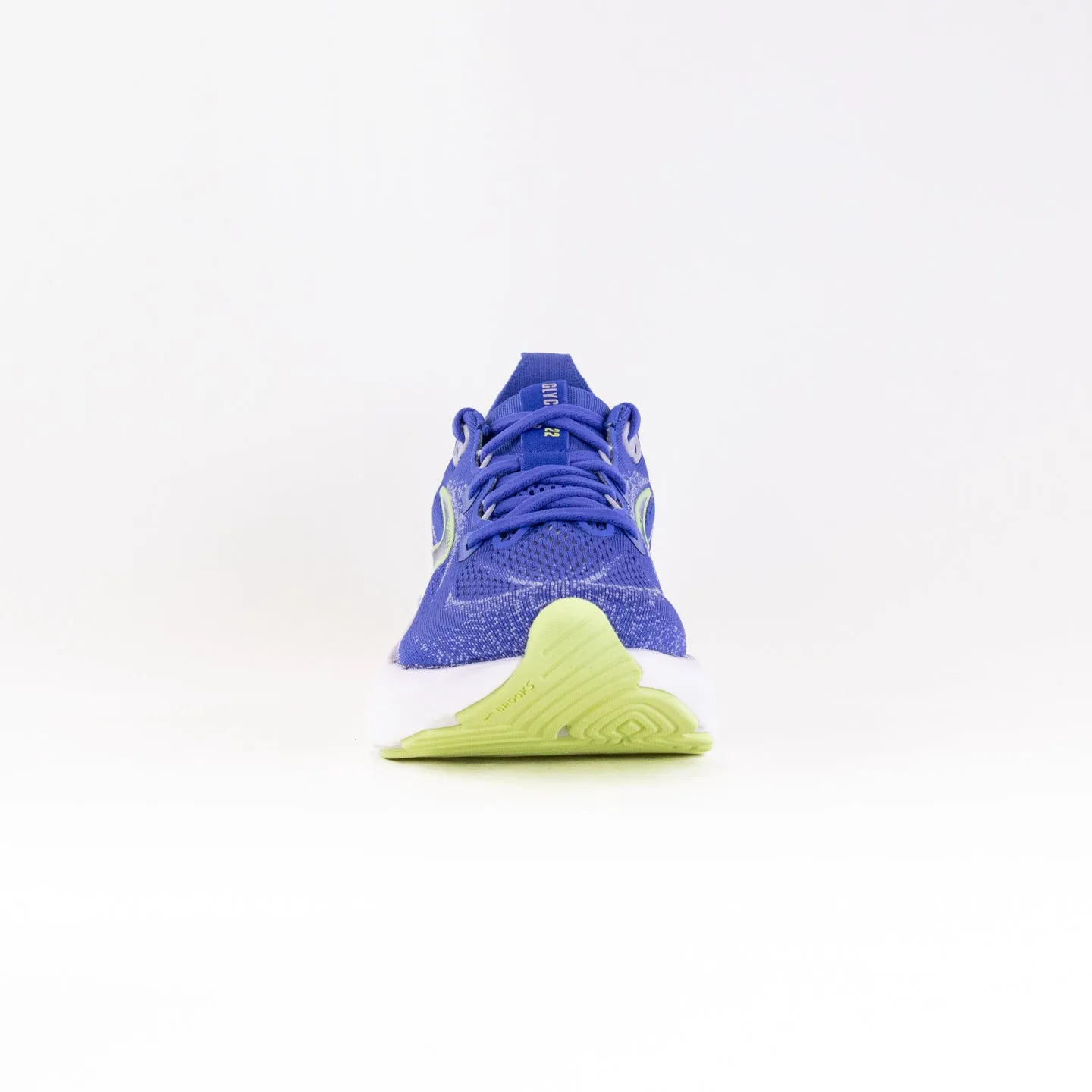 Brooks Glycerin 22 (Women's) - Amparo Blue/Hyper Iris/Yellow cloud touch