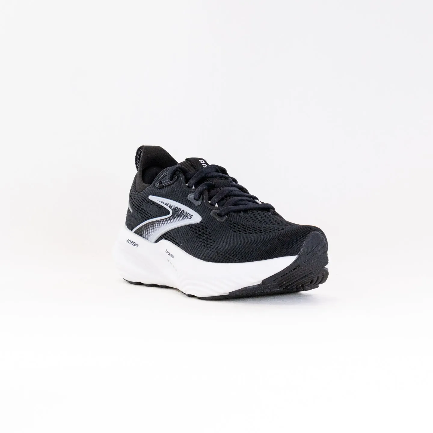 Brooks Glycerin 22 (Women's) - Black/Grey/White breeze walk