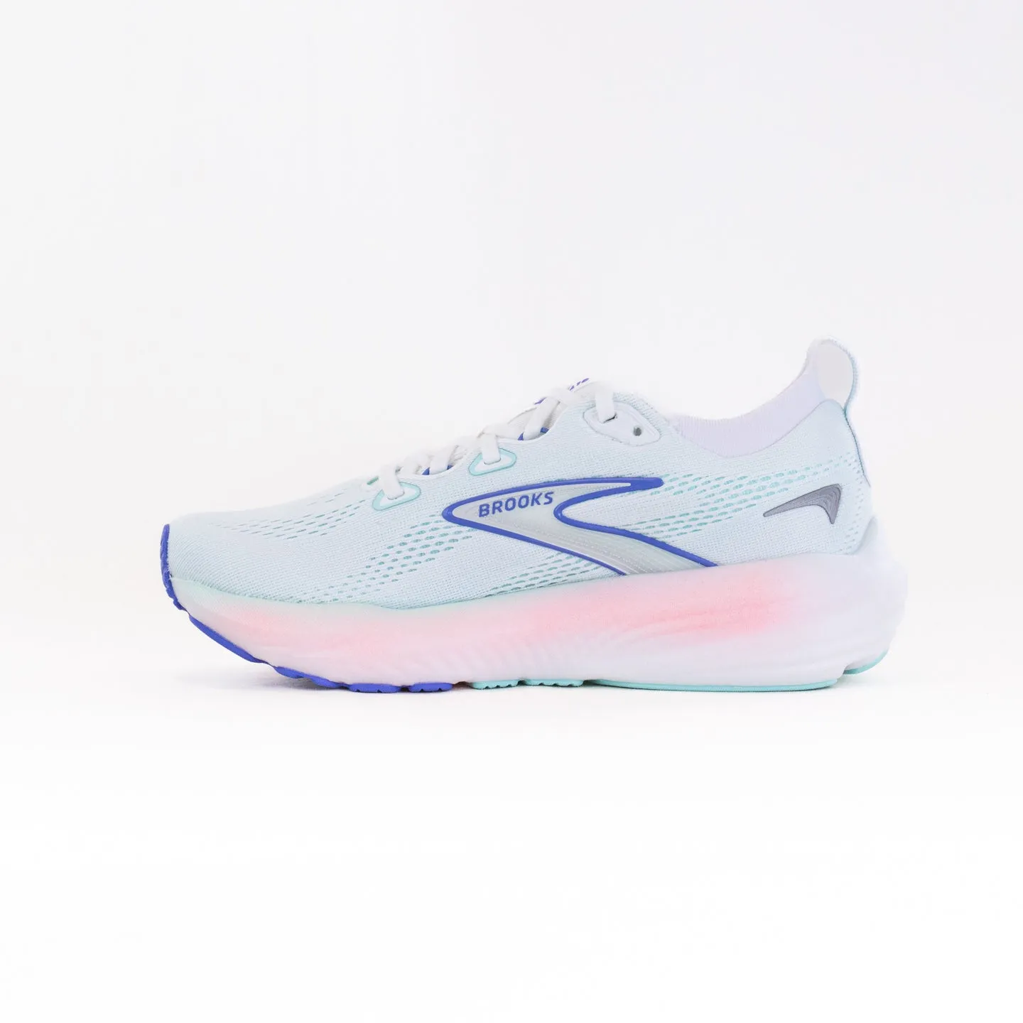 Brooks Glycerin 22 (Women's) - White/Limpet Shell/Amparo Blue mobility gear