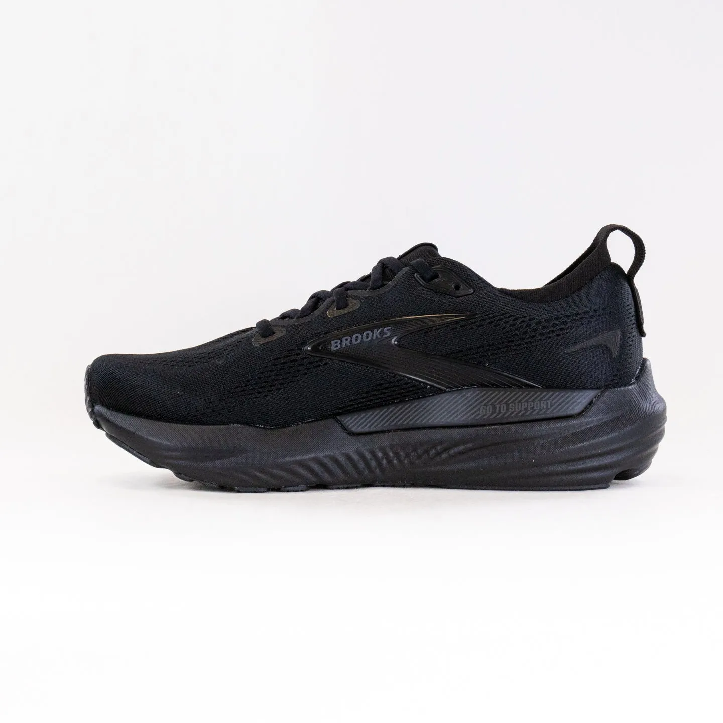 Brooks Glycerin GTS 22 (Men's) - Black/Black/Ebony power drive