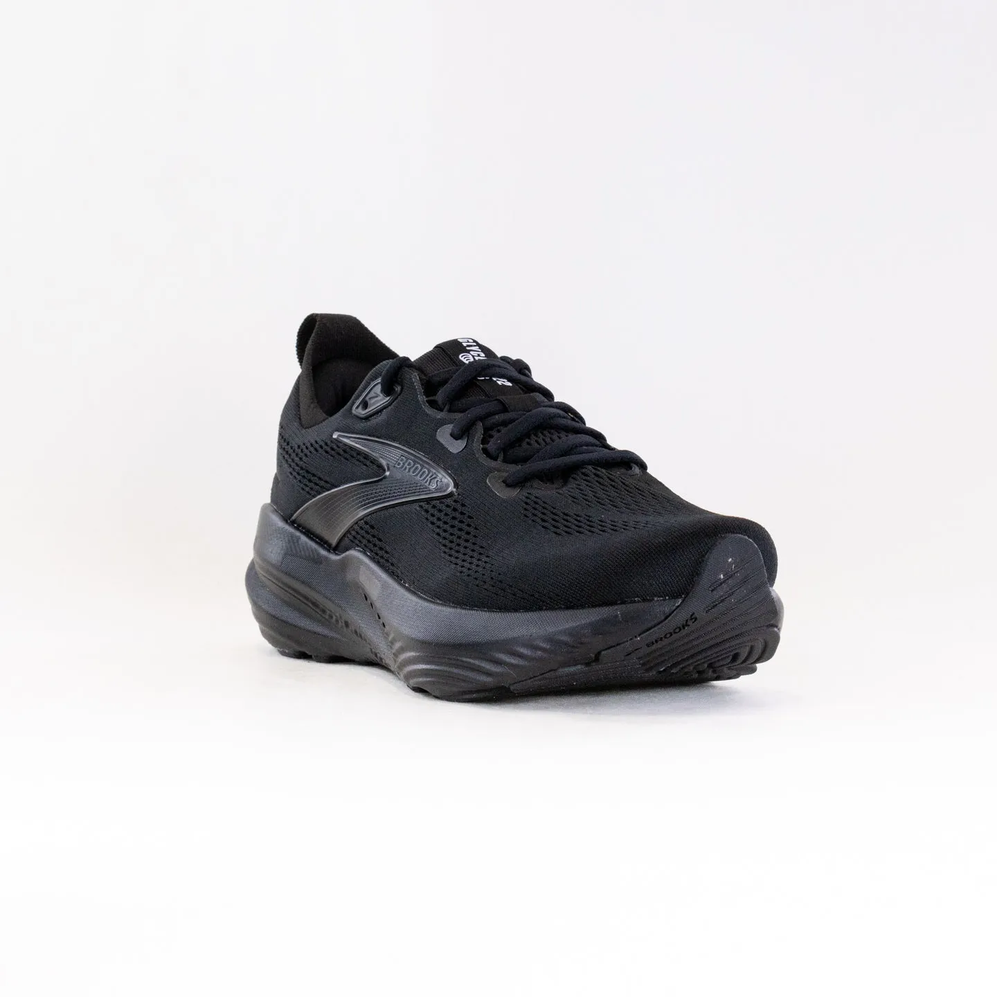 Brooks Glycerin GTS 22 (Men's) - Black/Black/Ebony soft landing
