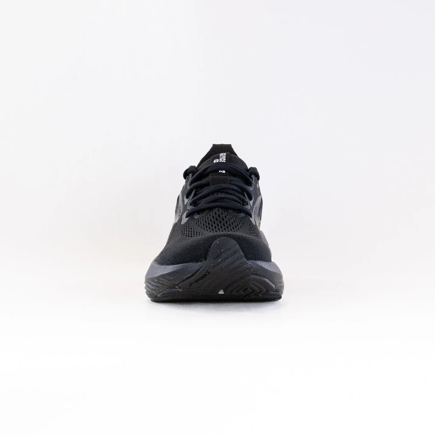 Brooks Glycerin GTS 22 (Women's) - Black/Black/Ebony impact shield