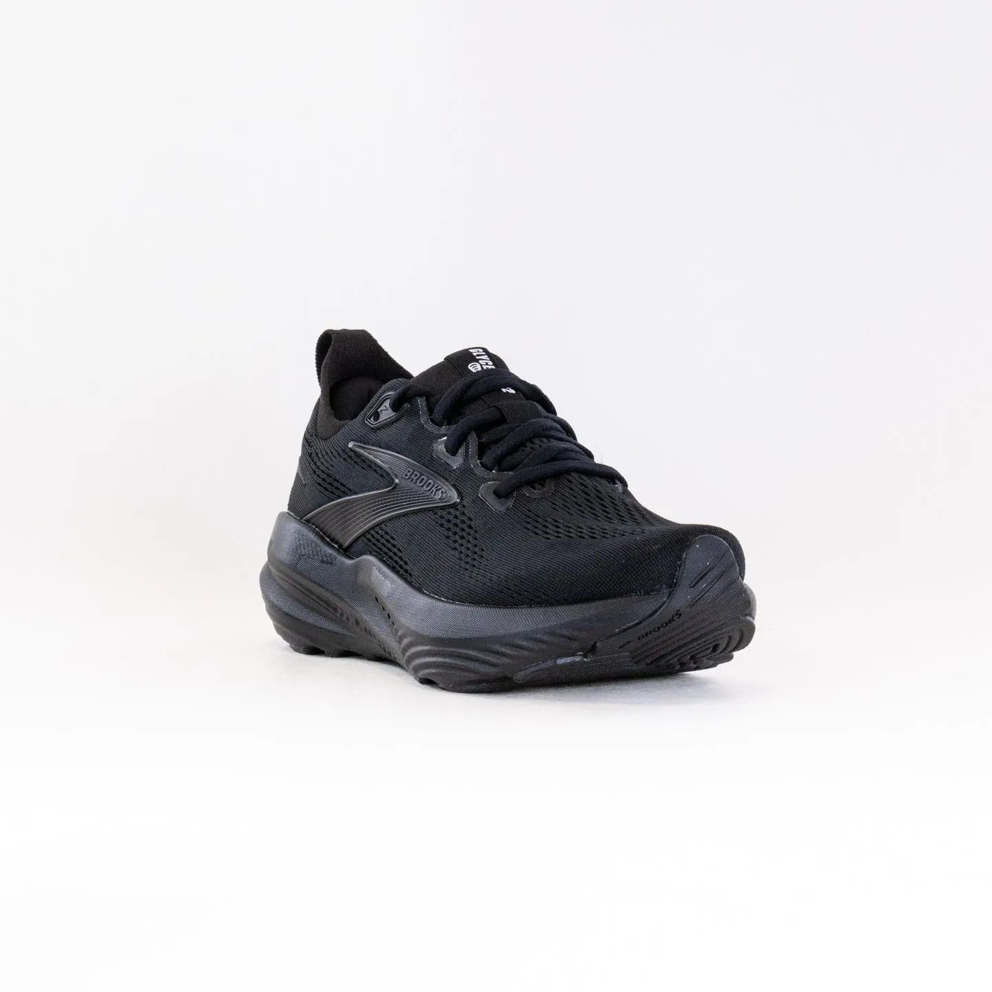 Brooks Glycerin GTS 22 (Women's) - Black/Black/Ebony cloud bounce