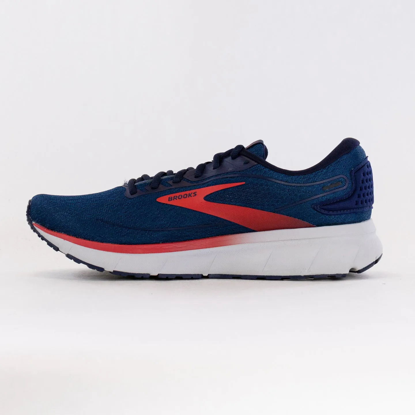 Brooks Trace 2 (Men's) - Peacoat/Grey/Red foot cooling