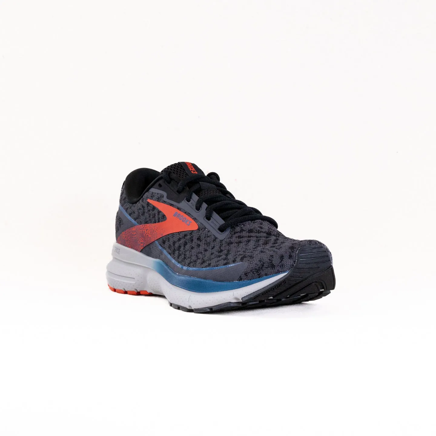 Brooks Trace 3 (Men's) - Pearl/Red/Blue feet ride