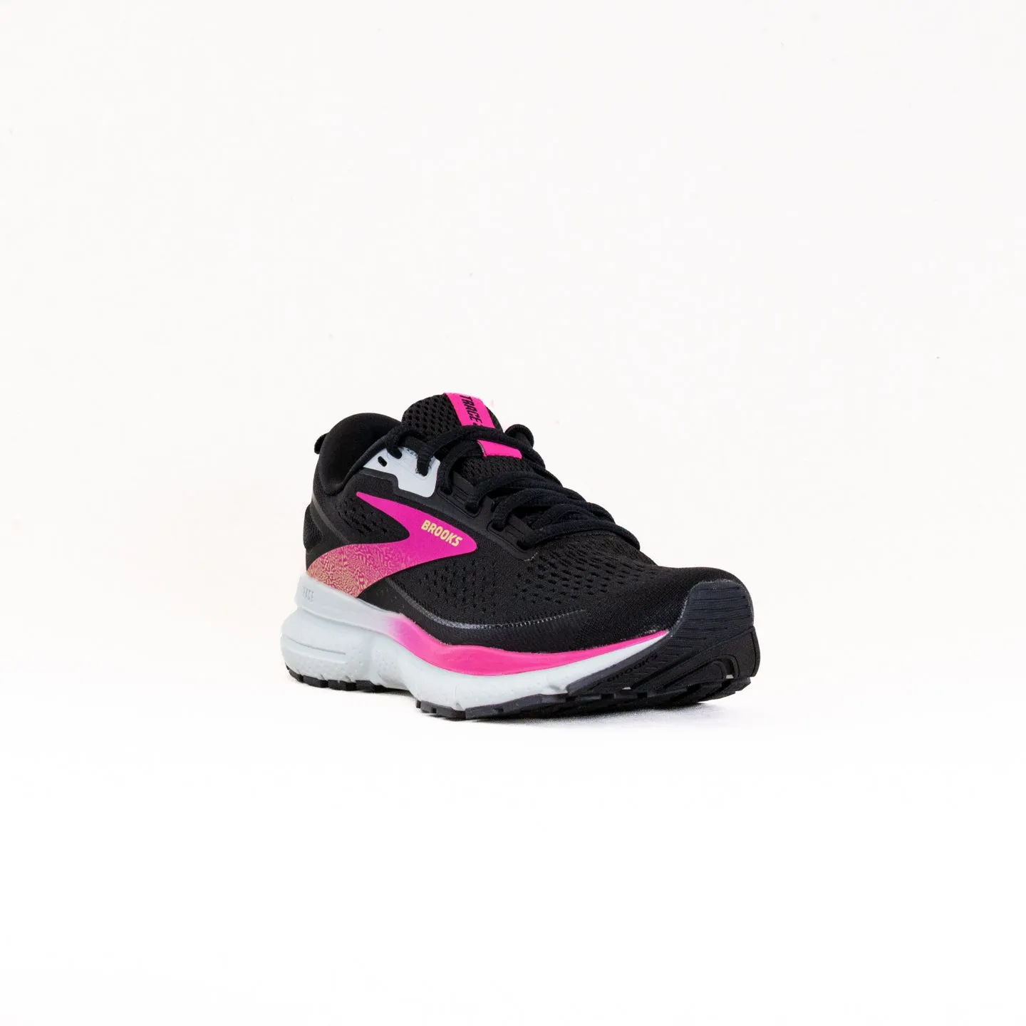 Brooks Trace 3 (Women's) - Black/Blue/Pink Glo dry zone