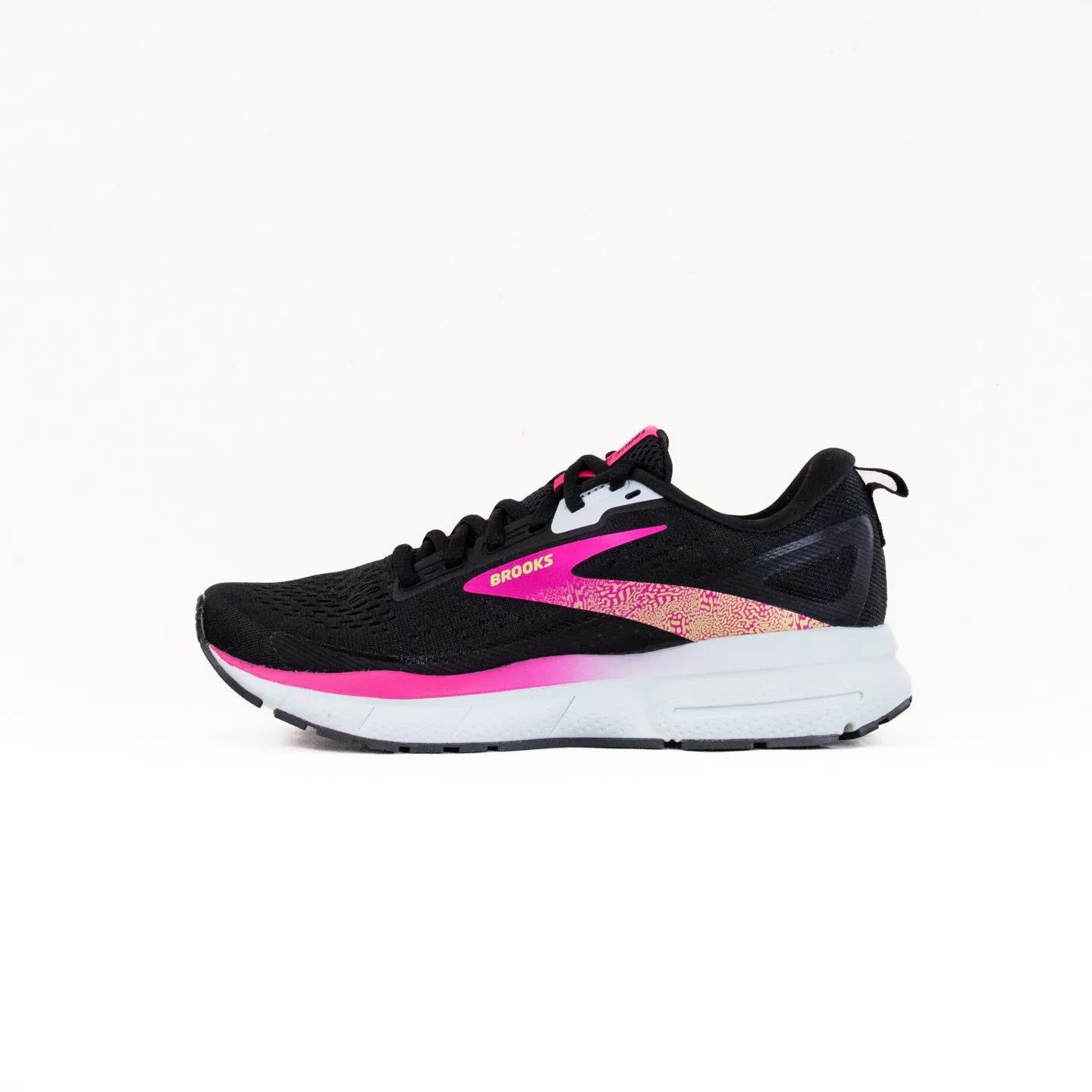 Brooks Trace 3 (Women's) - Black/Blue/Pink Glo dual sole