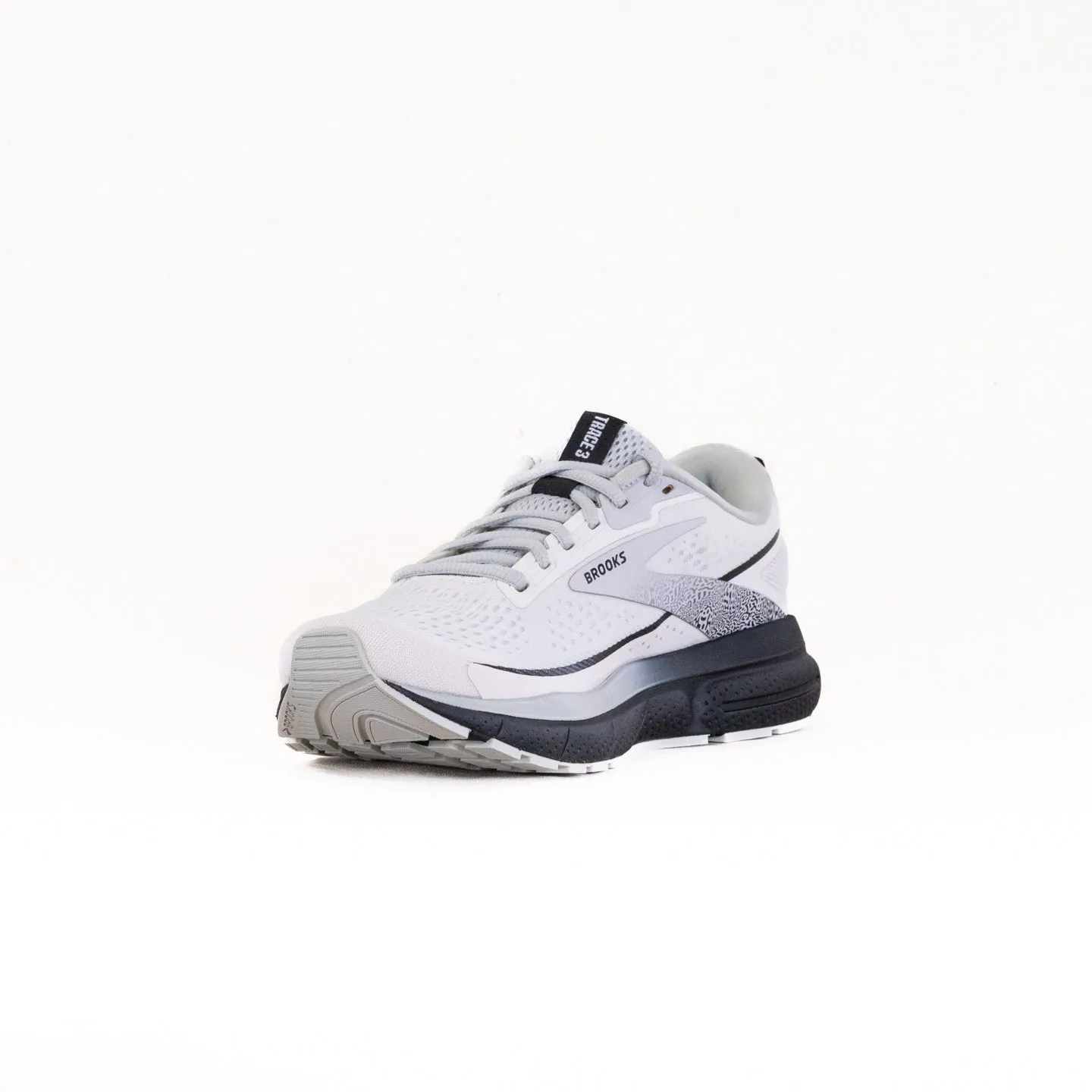 Brooks Trace 3 (Women's) - White/Oyster/Black impact shield