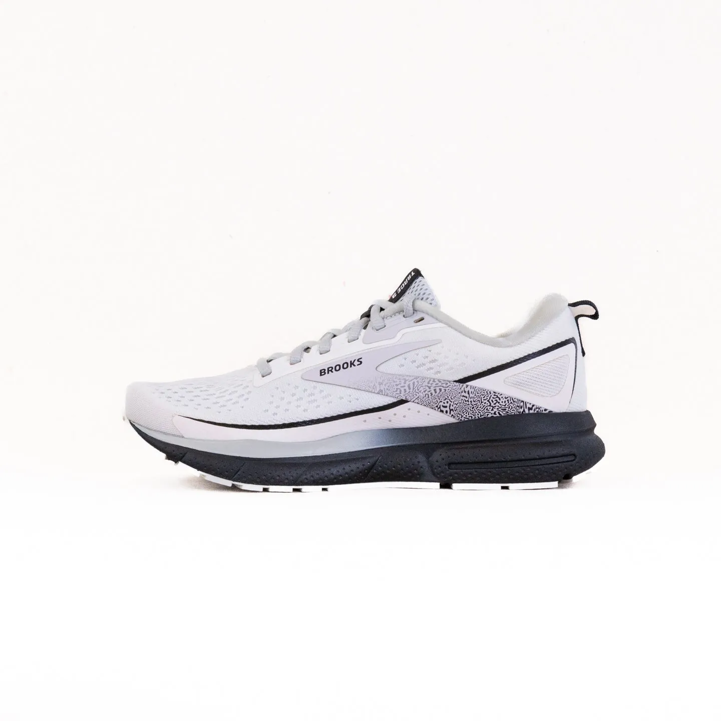 Brooks Trace 3 (Women's) - White/Oyster/Black pavement zone