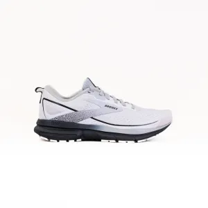 Brooks Trace 3 (Women's) - White/Oyster/Black city miles Brooks Trace 3 (Women's) - White/Oyster/Black night motion