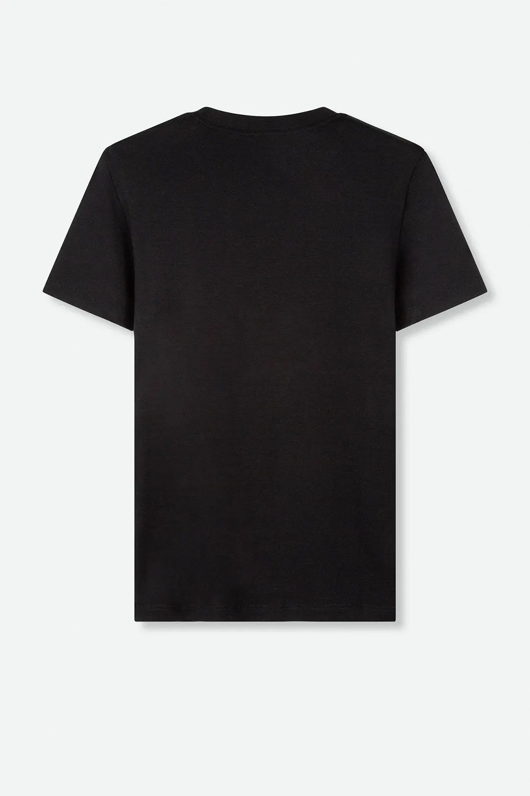 CAP SLEEVE CREW IN PIMA COTTON STRETCH healing space