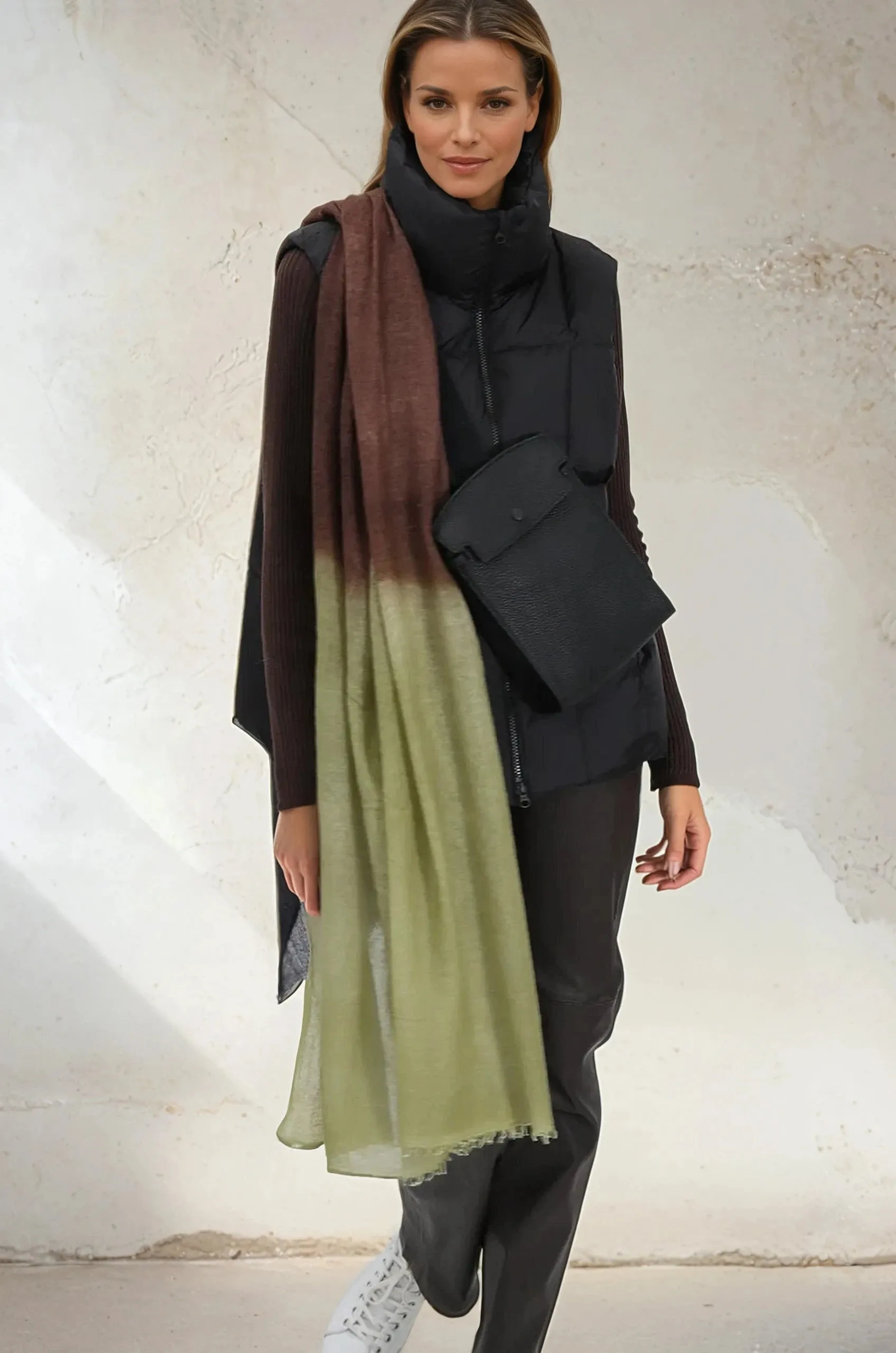 CELANO VEST IN GOOSE DOWN calm mood