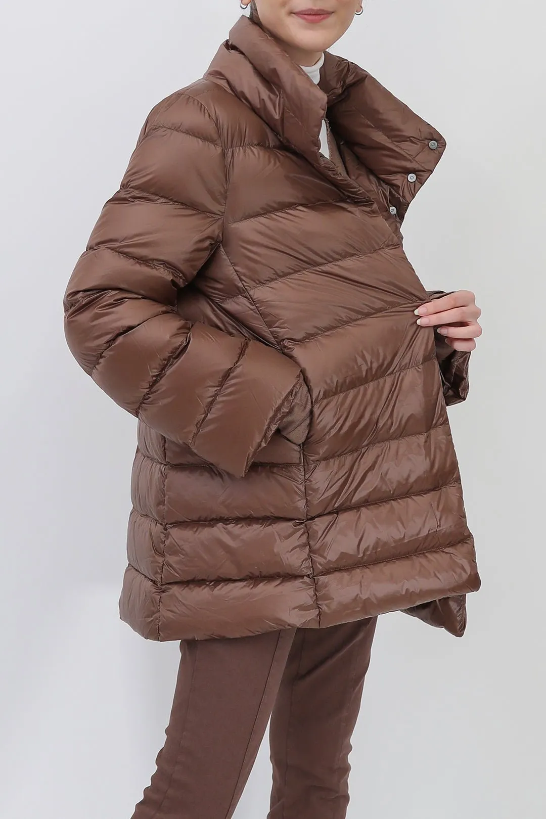 CELERINA JACKET IN GOOSE DOWN night mode