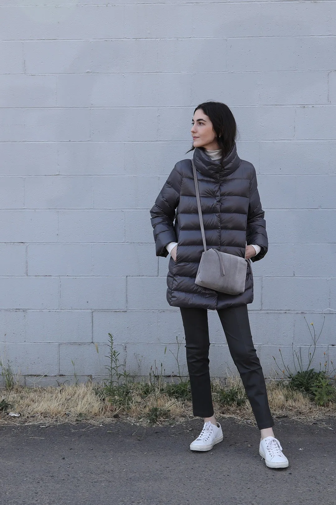 CELERINA JACKET IN GOOSE DOWN nature walk