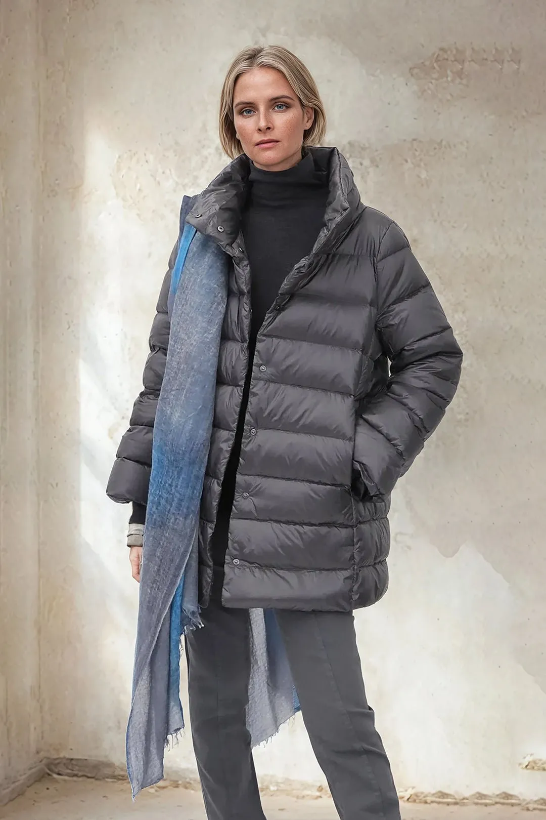 CELERINA JACKET IN GOOSE DOWN metro walk