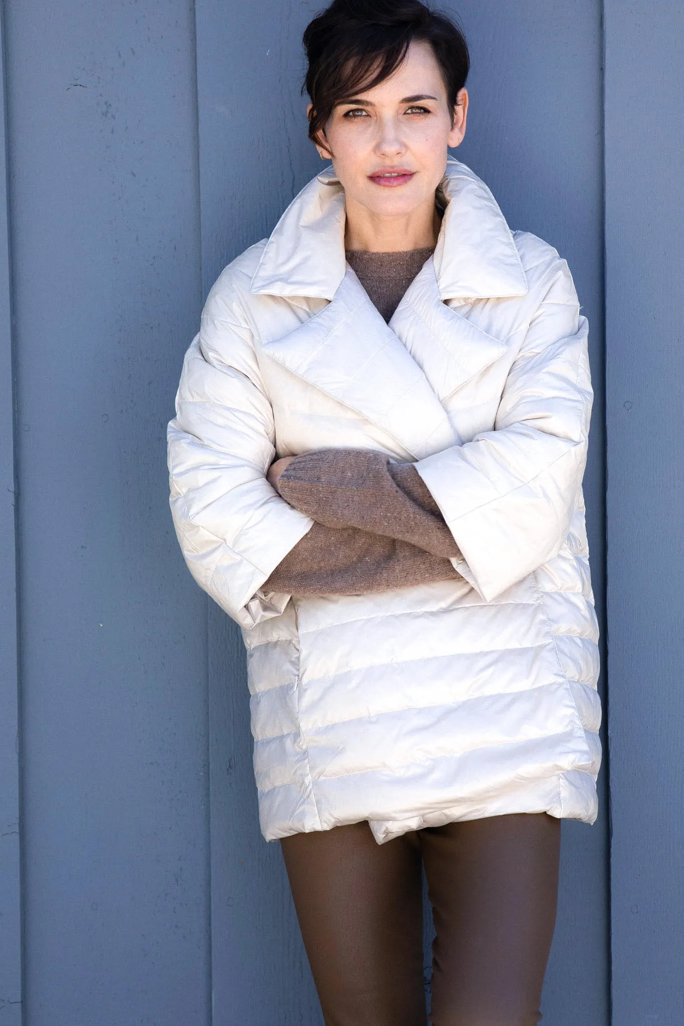 CITY JACKET IN GOOSE DOWN family walk