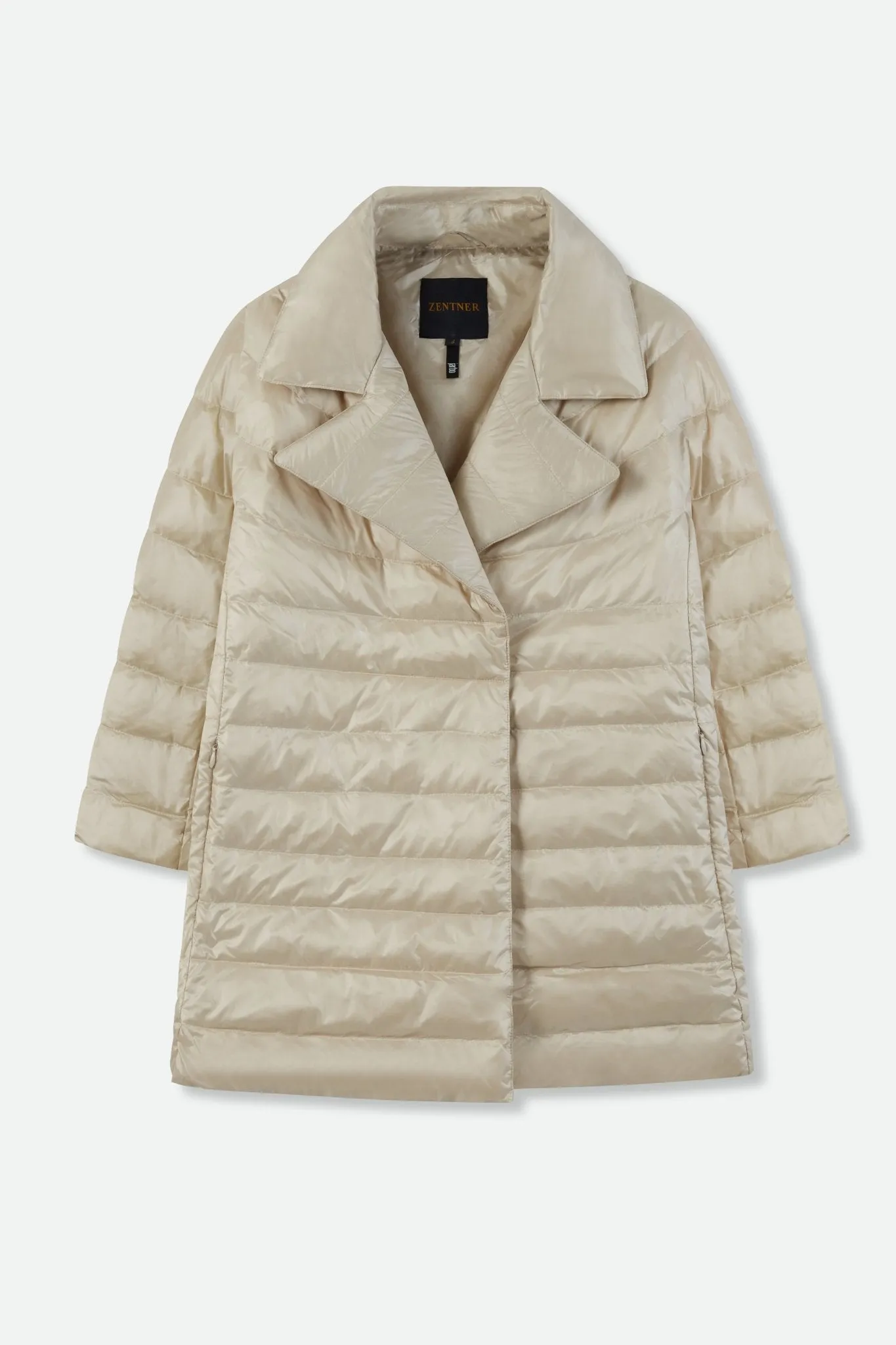 CITY JACKET IN GOOSE DOWN wind barrier