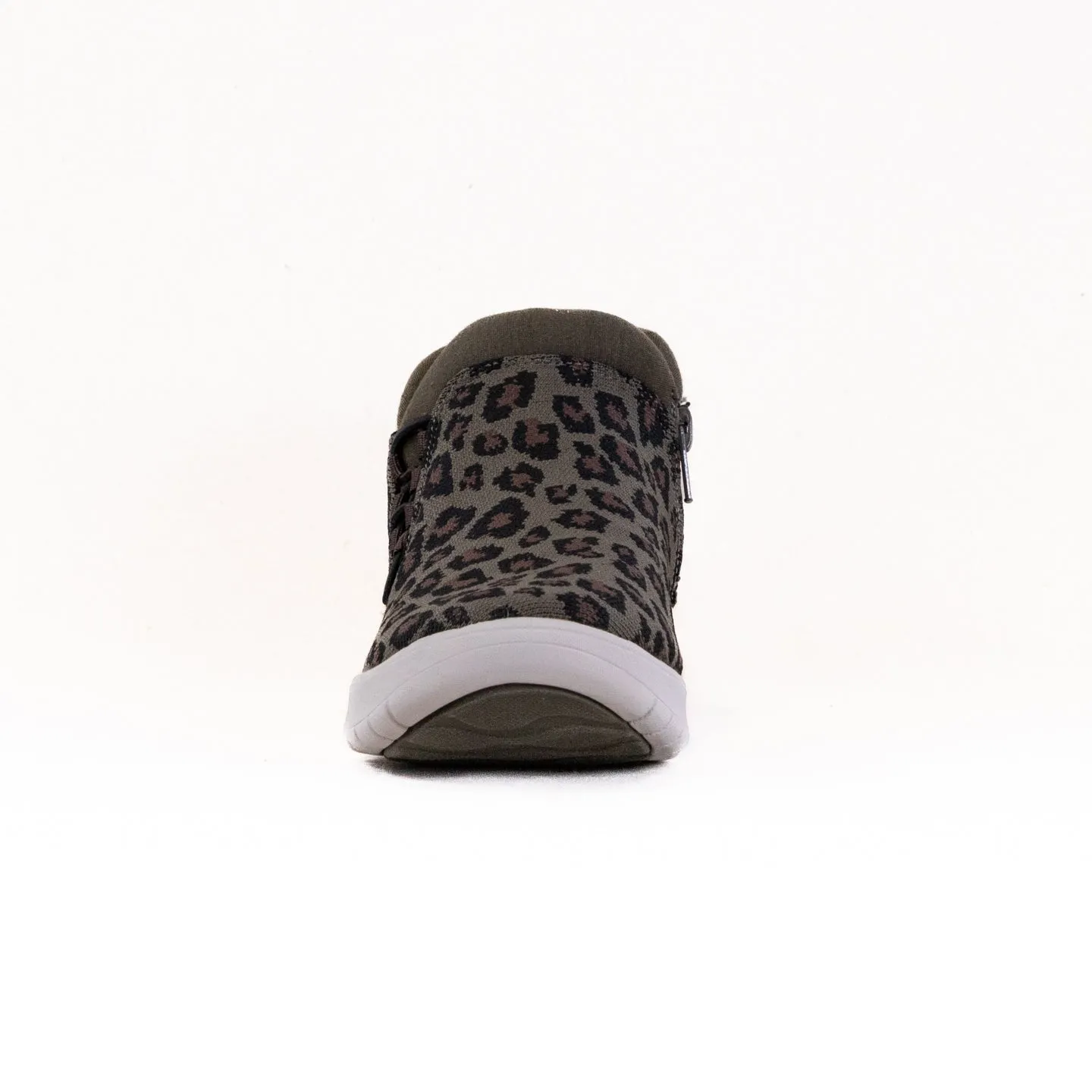 Clarks Adella Pine (Women's) - Dark Olive ankle support