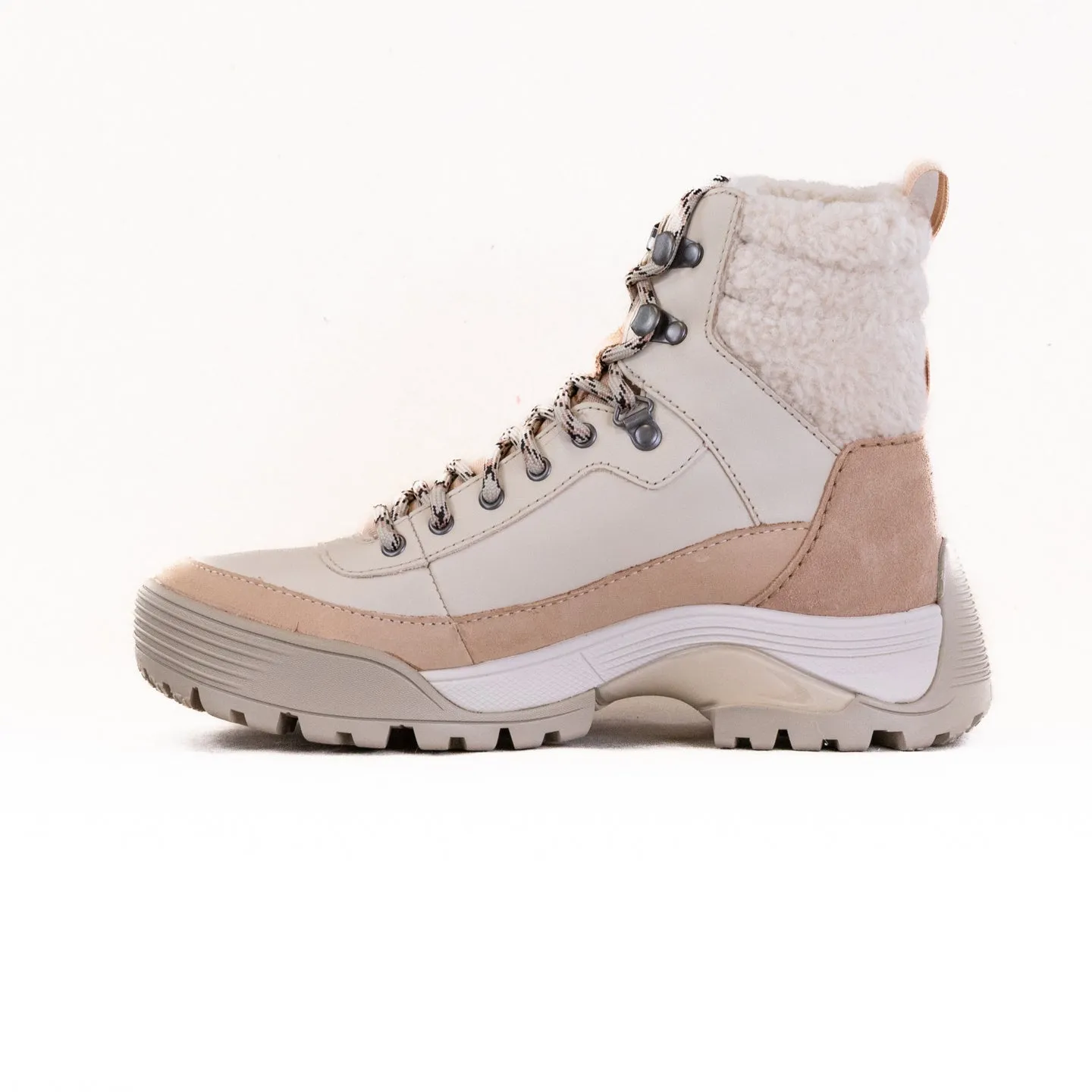 Clarks ATL Hike Top Gore-Tex (Women's) - Ivory Leather weekend hike