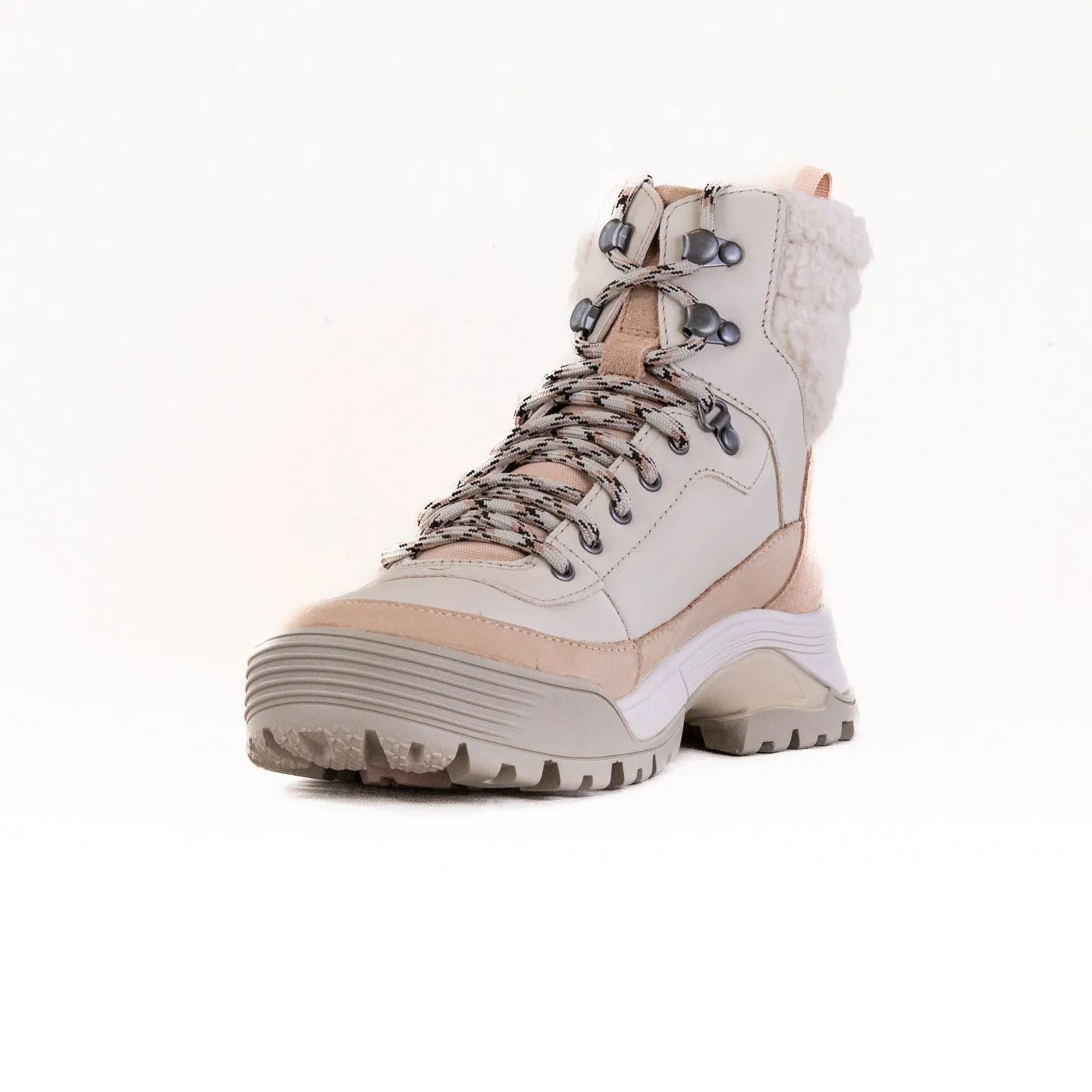 Clarks ATL Hike Top Gore-Tex (Women's) - Ivory Leather steady pace