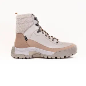 Clarks ATL Hike Top Gore-Tex (Women's) - Ivory Leather wet shield Clarks ATL Hike Top Gore-Tex (Women's) - Ivory Leather breathable mesh