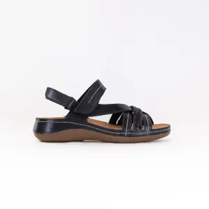 Clarks Cecily Strap (Women's) - Black Combi Foot Joy Clarks Cecily Strap (Women's) - Black Combi Home Feel