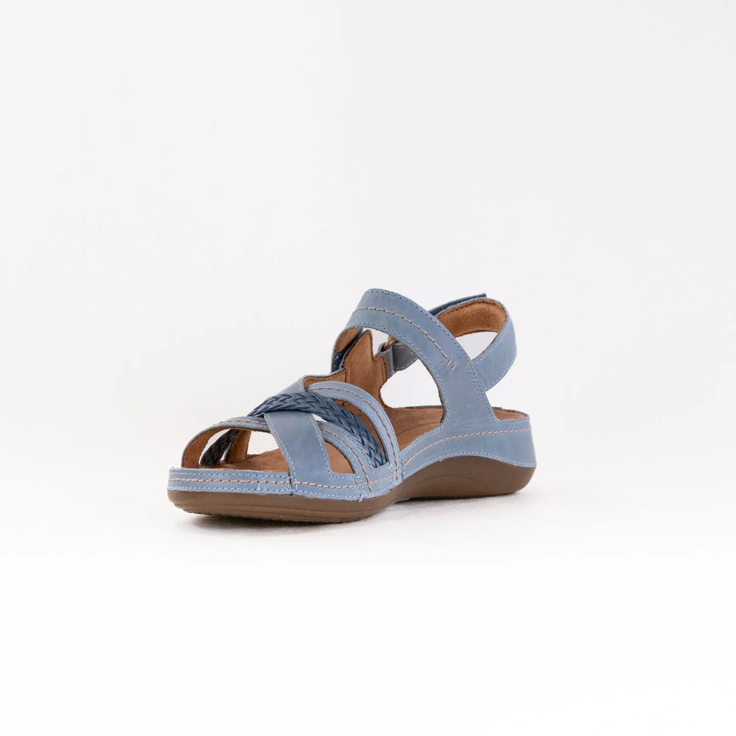Clarks Cecily Strap (Women's) - Blue Combi Lounge Time