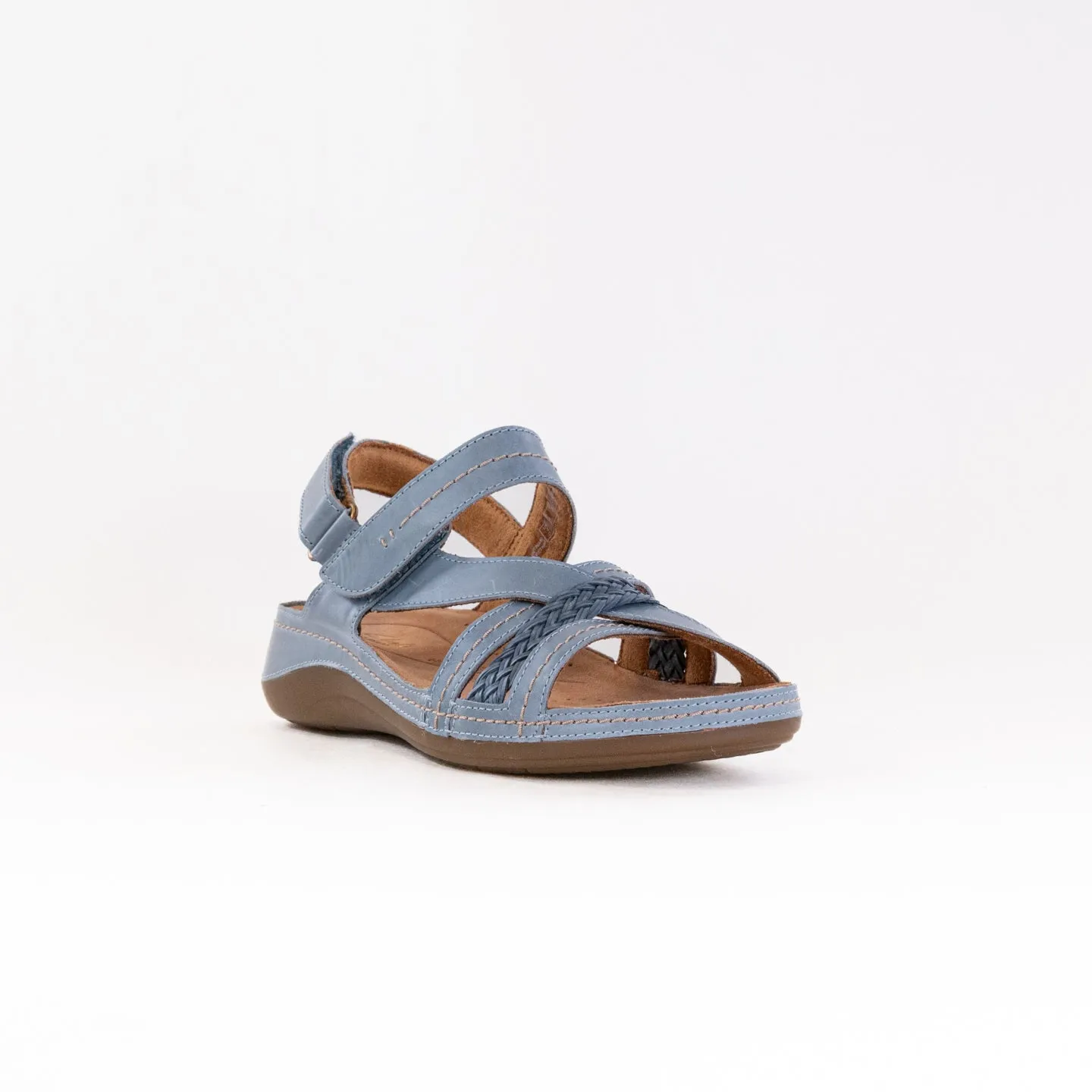 Clarks Cecily Strap (Women's) - Blue Combi Body Flow