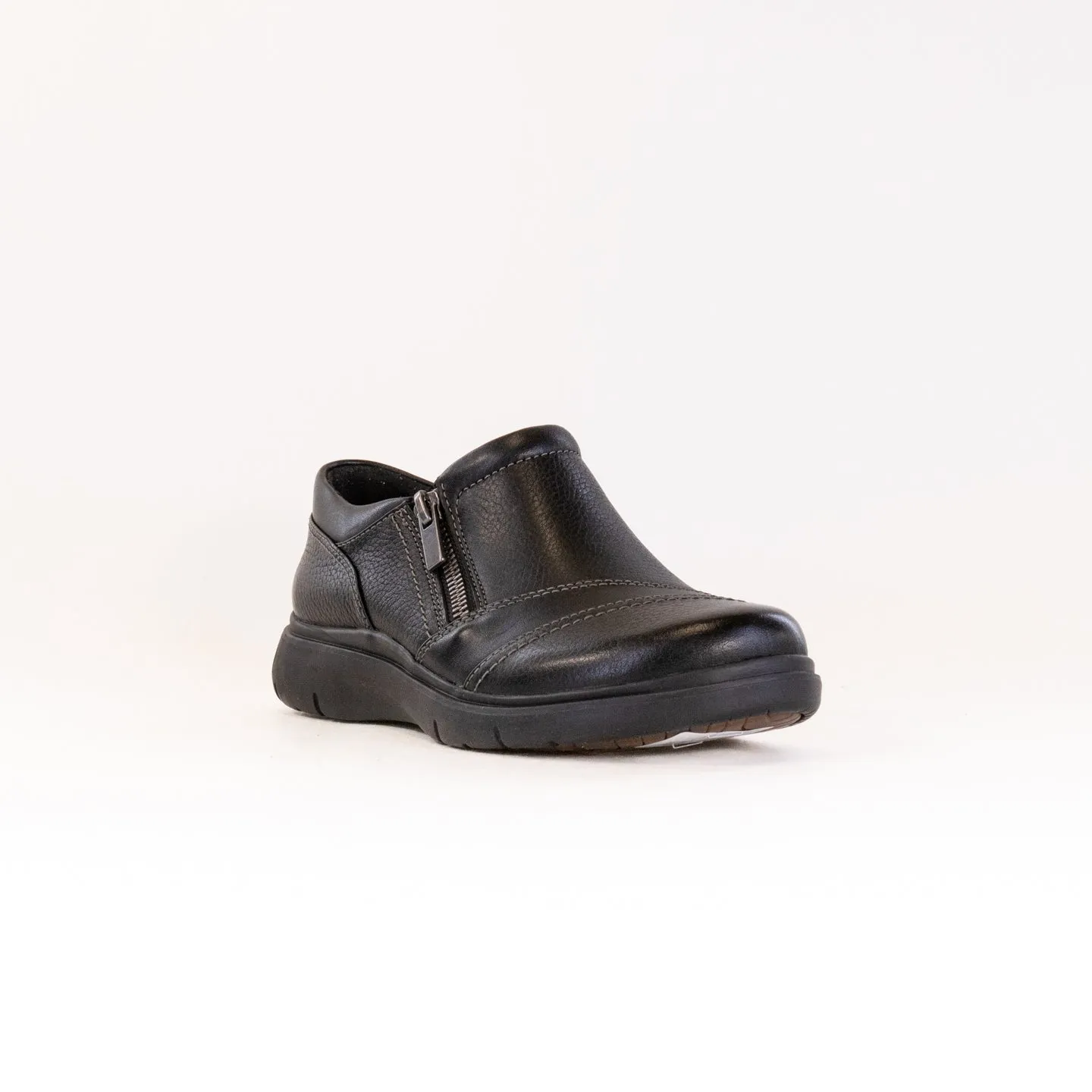 Clarks Certina Pure (Women's) - Black Leather explorer fit